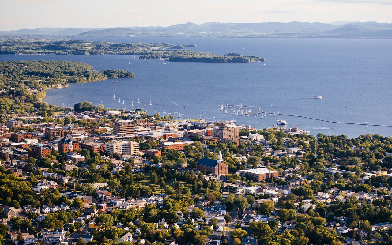 Burlington, Vermont conference banner for Julia Houk's attendance at VCIA's 41st Annual Conference