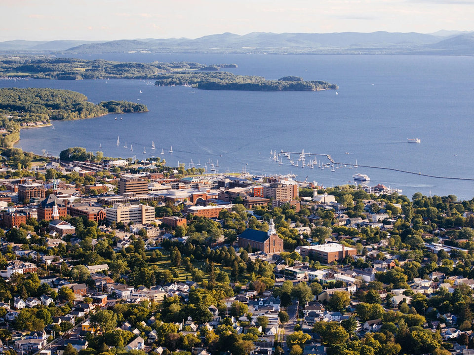 Burlington, Vermont conference banner for Julia Houk's attendance at VCIA's 41st Annual Conference