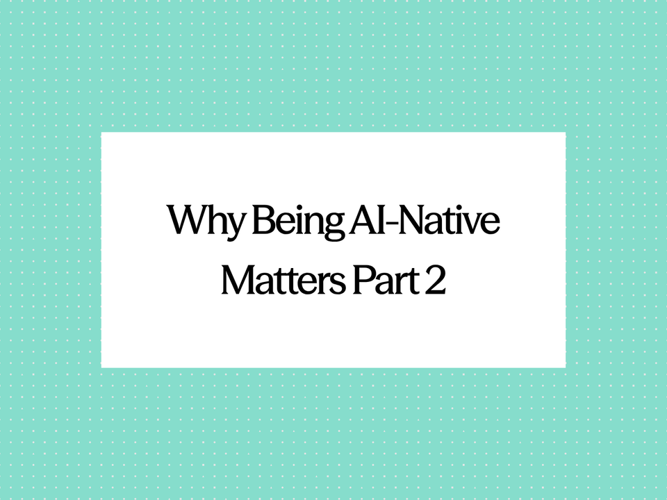 Elysian Era newsletter title card reading 'Why Being an AI-Native TPA Matters, Part 2'