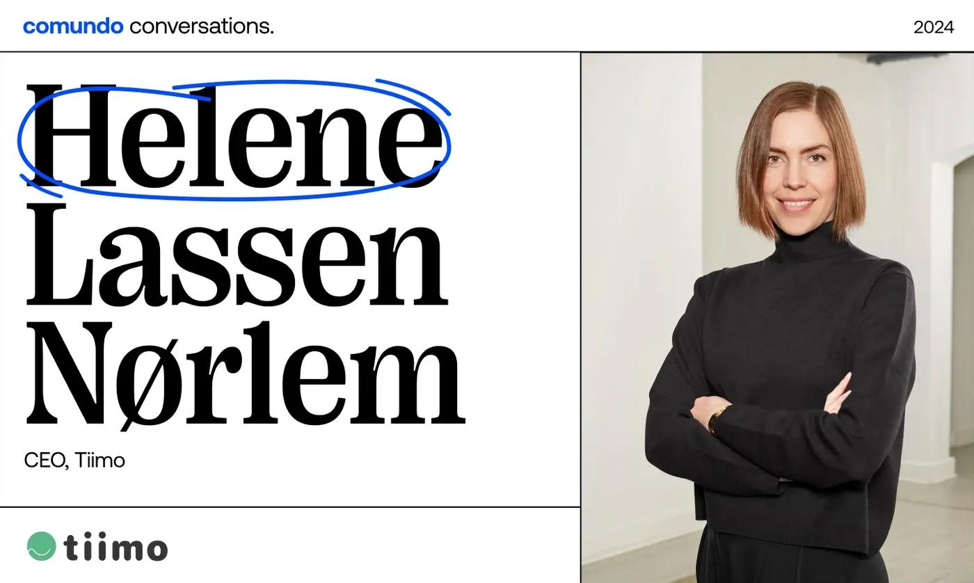 This comundo blog post features a header image showing a Helene Lassen Nørlem and her name in large print.