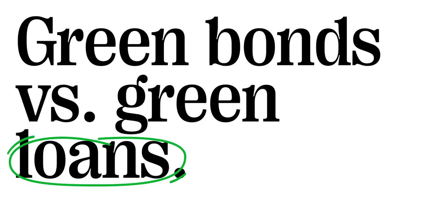 Quote: Green bonds vs. green loans