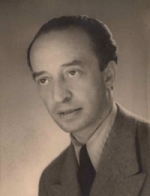 Portrait of the designer, architect and artist Tomaso Buzzi