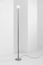 Edgar Jayet Floor Lamp Iron Hand Forged