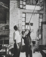 Image of two Venini artists