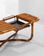 Bamboo Coffee Table by Tito Agnoli