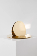 Detail of the helmet table lamp by Formafantasma, edited by Galleria Giustini / Stagetti