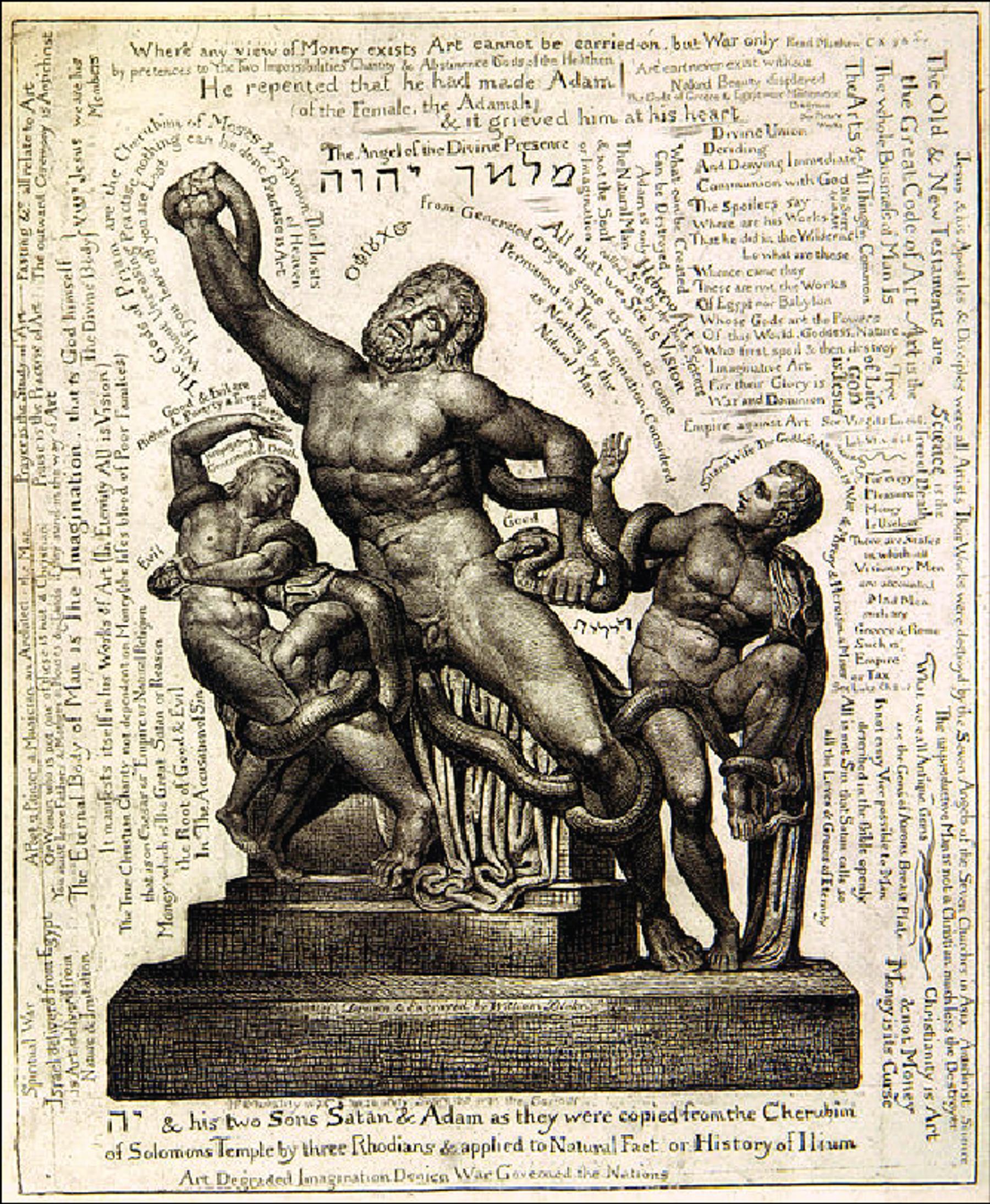 Laocoön by William Blake