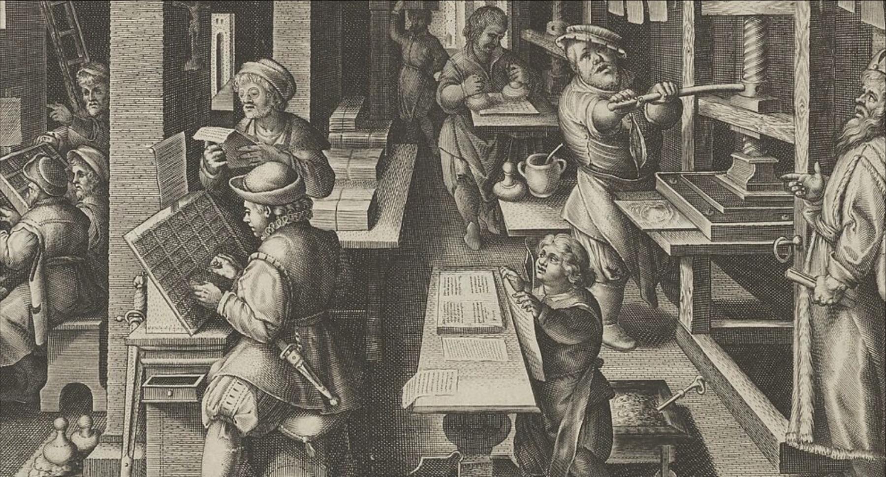 The Invention of Book Printing, 1600