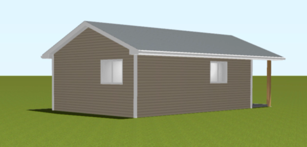 Mountain Den 3D view 6