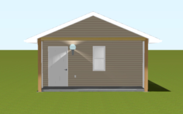 Mountain Den 3D view 1