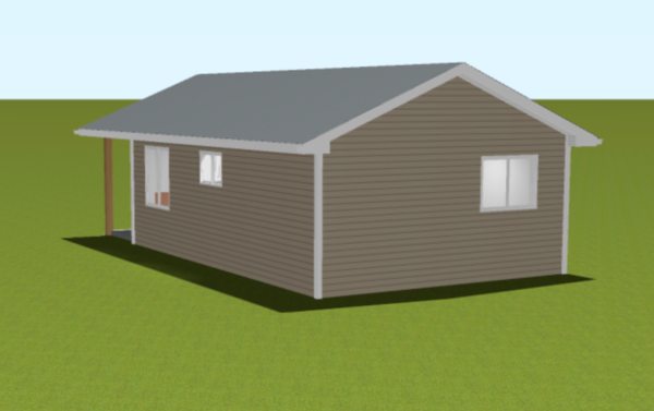 Mountain Den 3D view 4