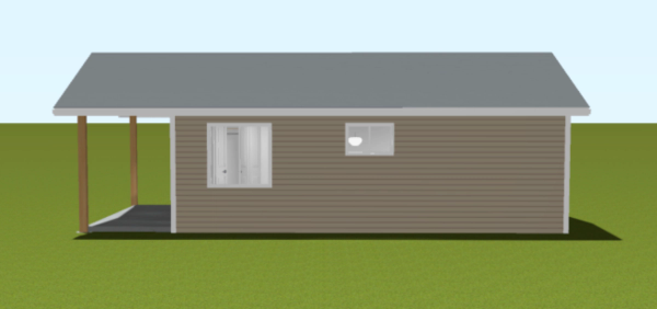 Mountain Den 3D view 3