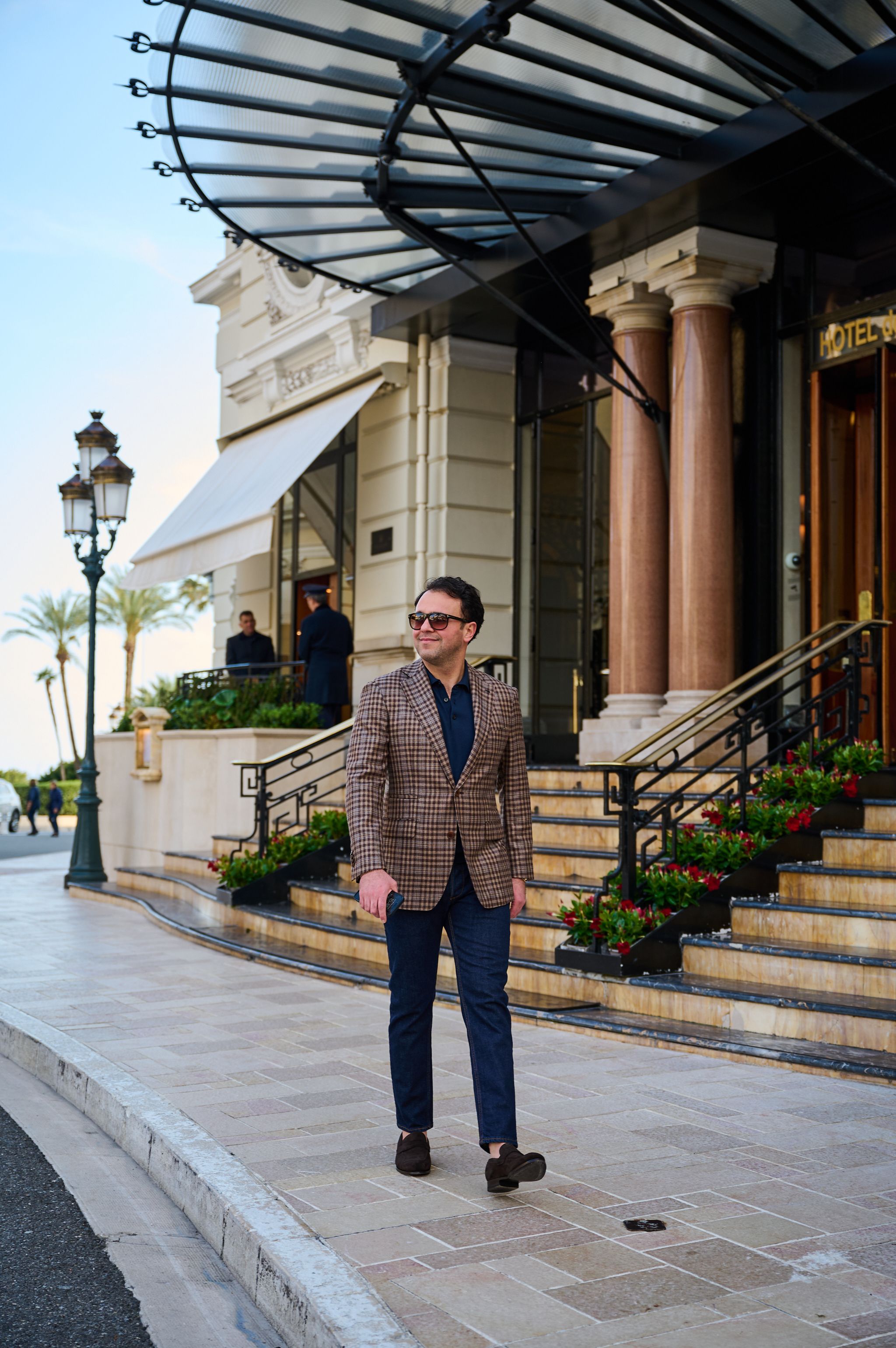 Los colbert ruitjes van cashmere door Ettemadis