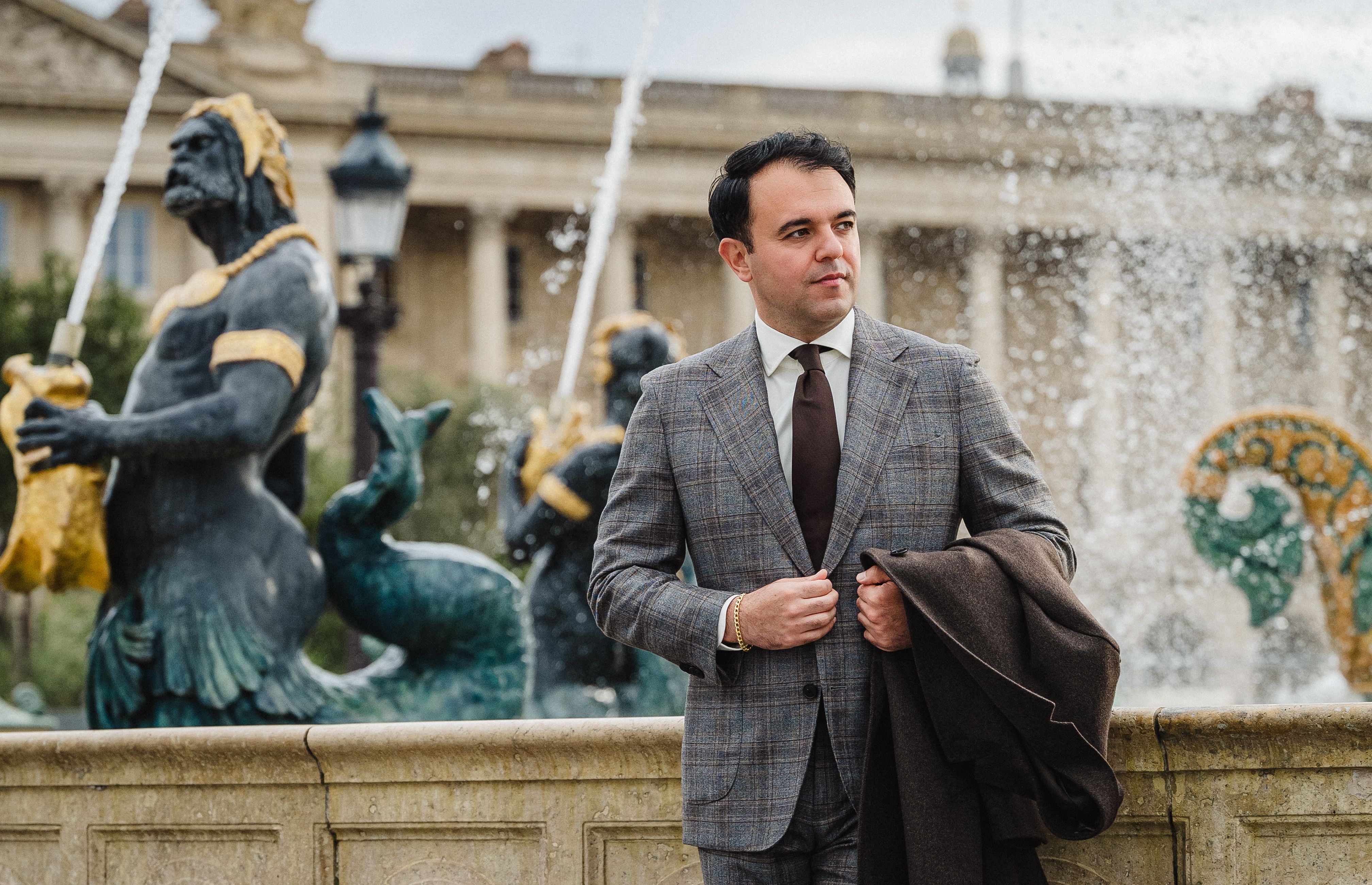 Maatpak geruit van Ettemadis in Den Haag