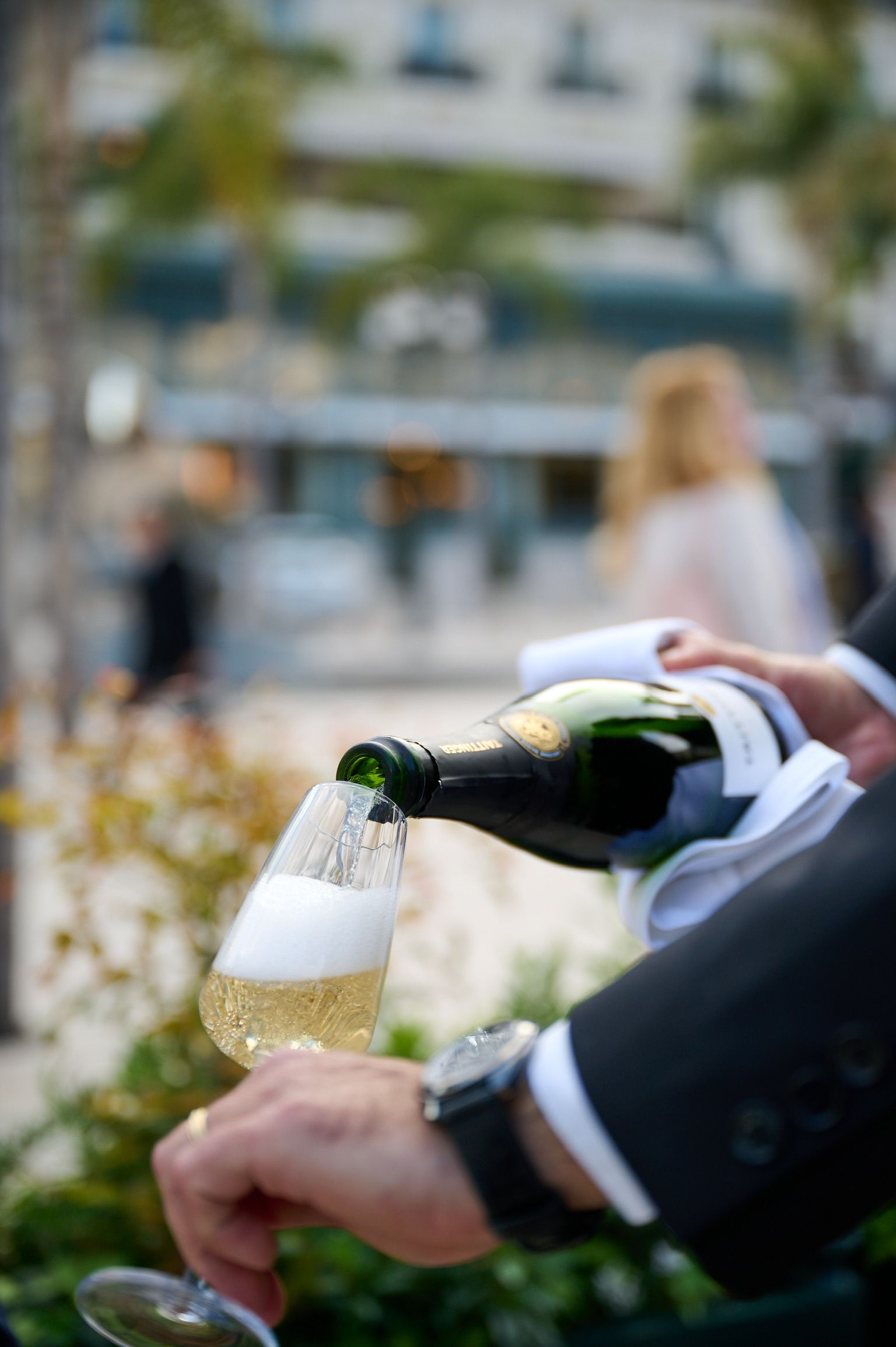 champagne drinken in Monaco