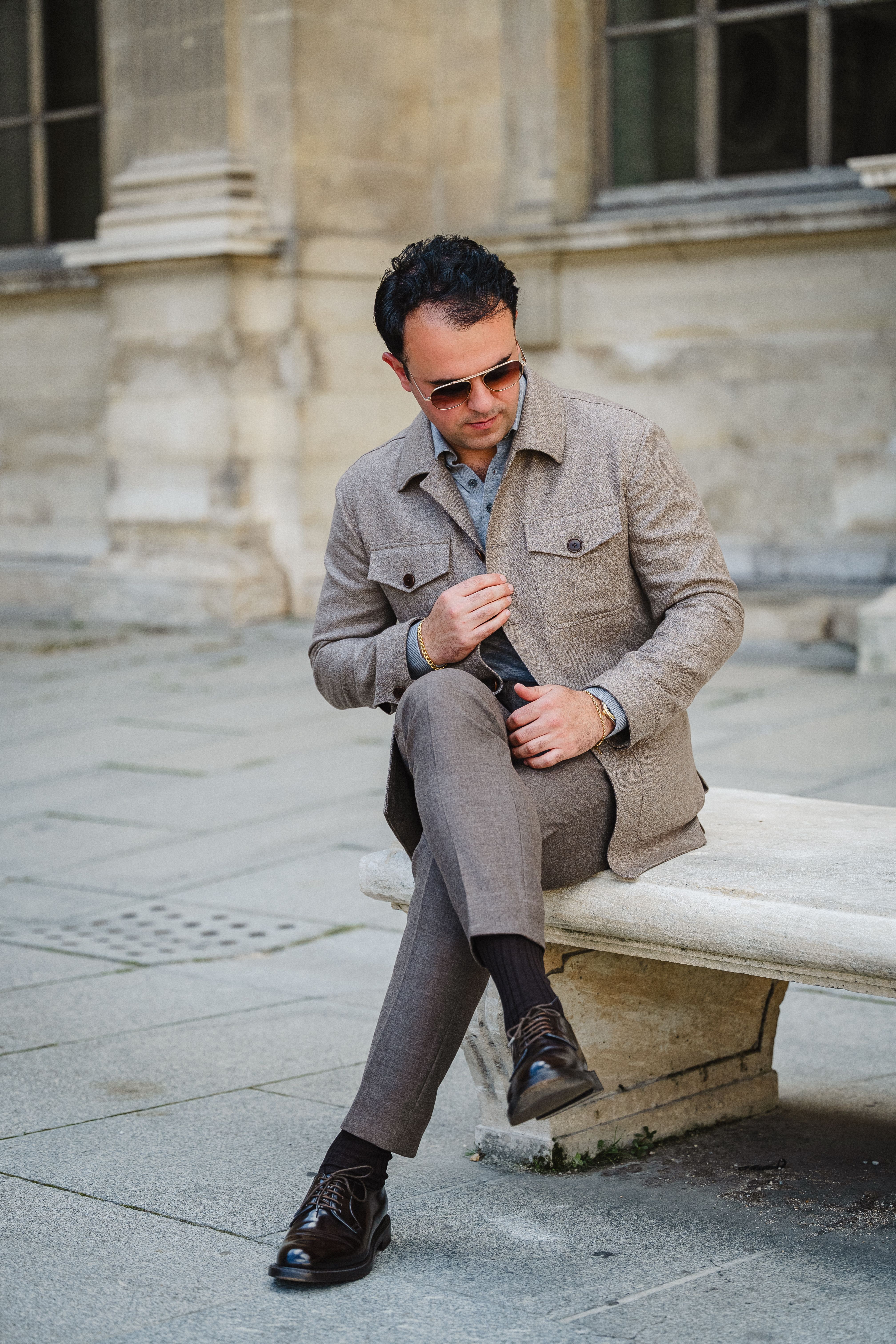 Volledig casual chic outfit van Ettemadis