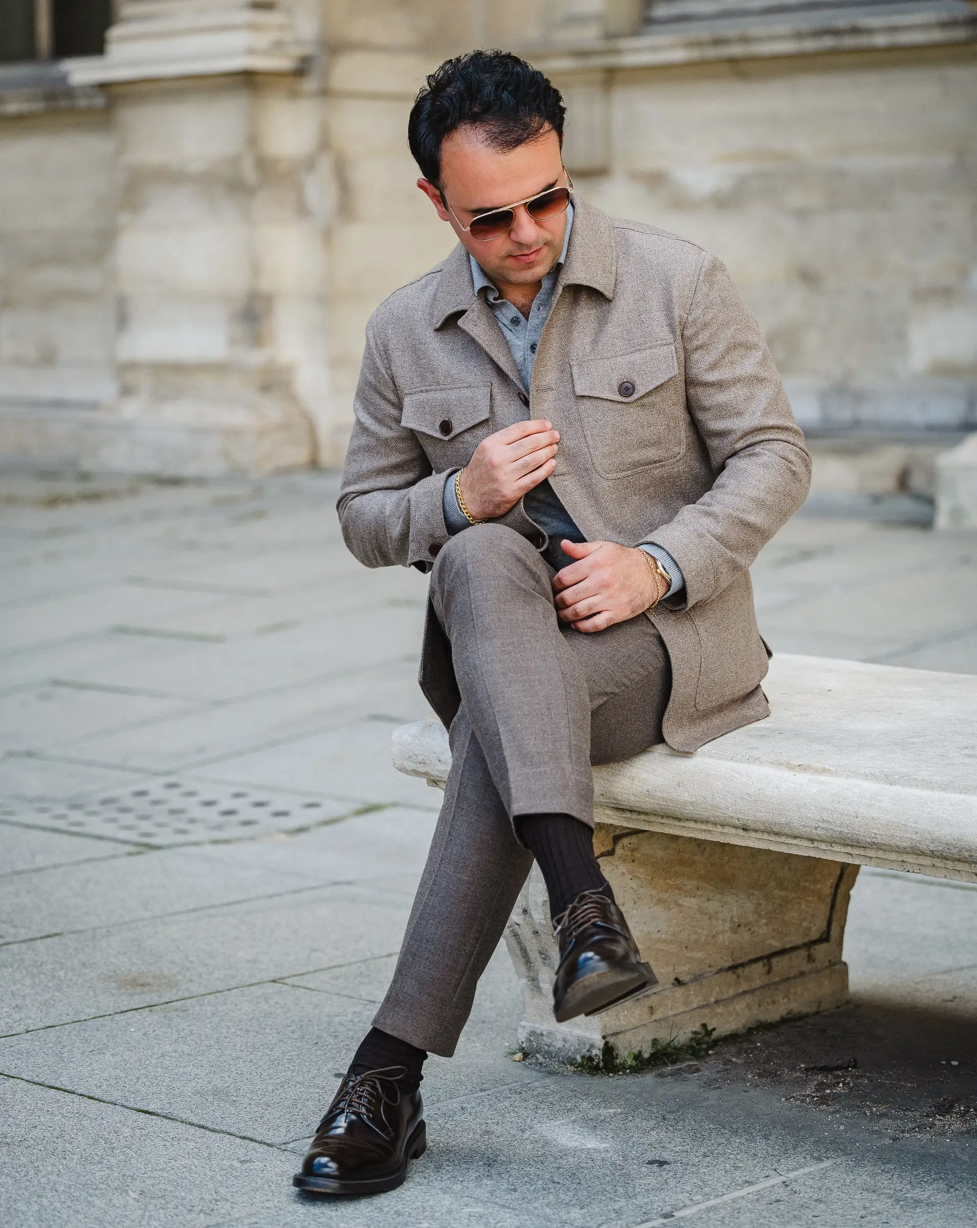 Volledig casual chic outfit van Ettemadis