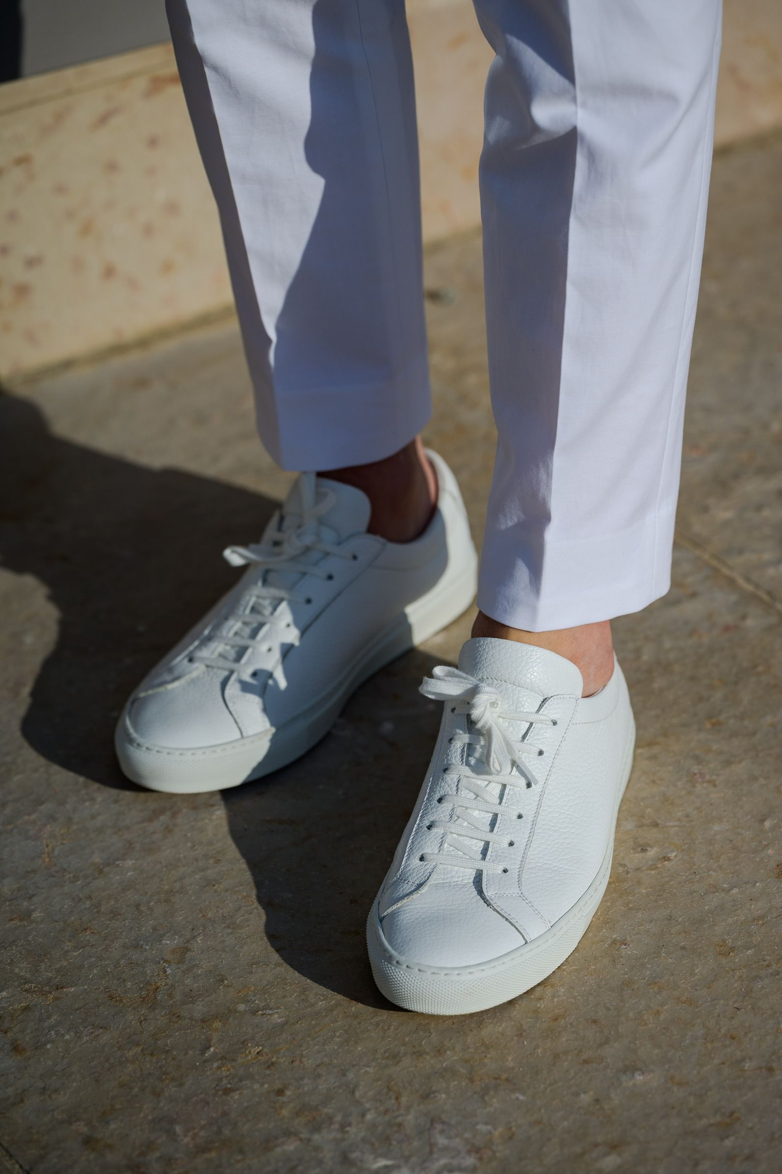 witte sneaker op maat