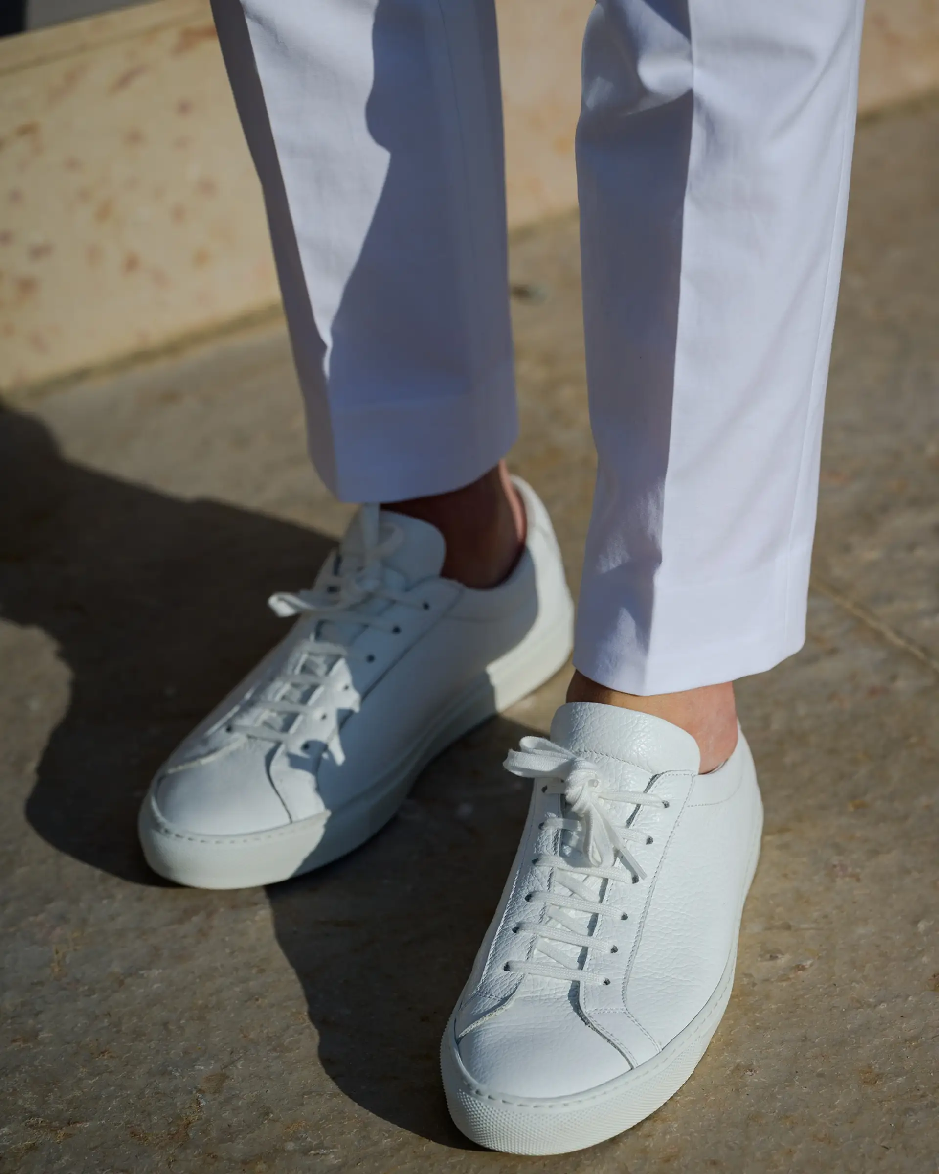 witte sneaker op maat