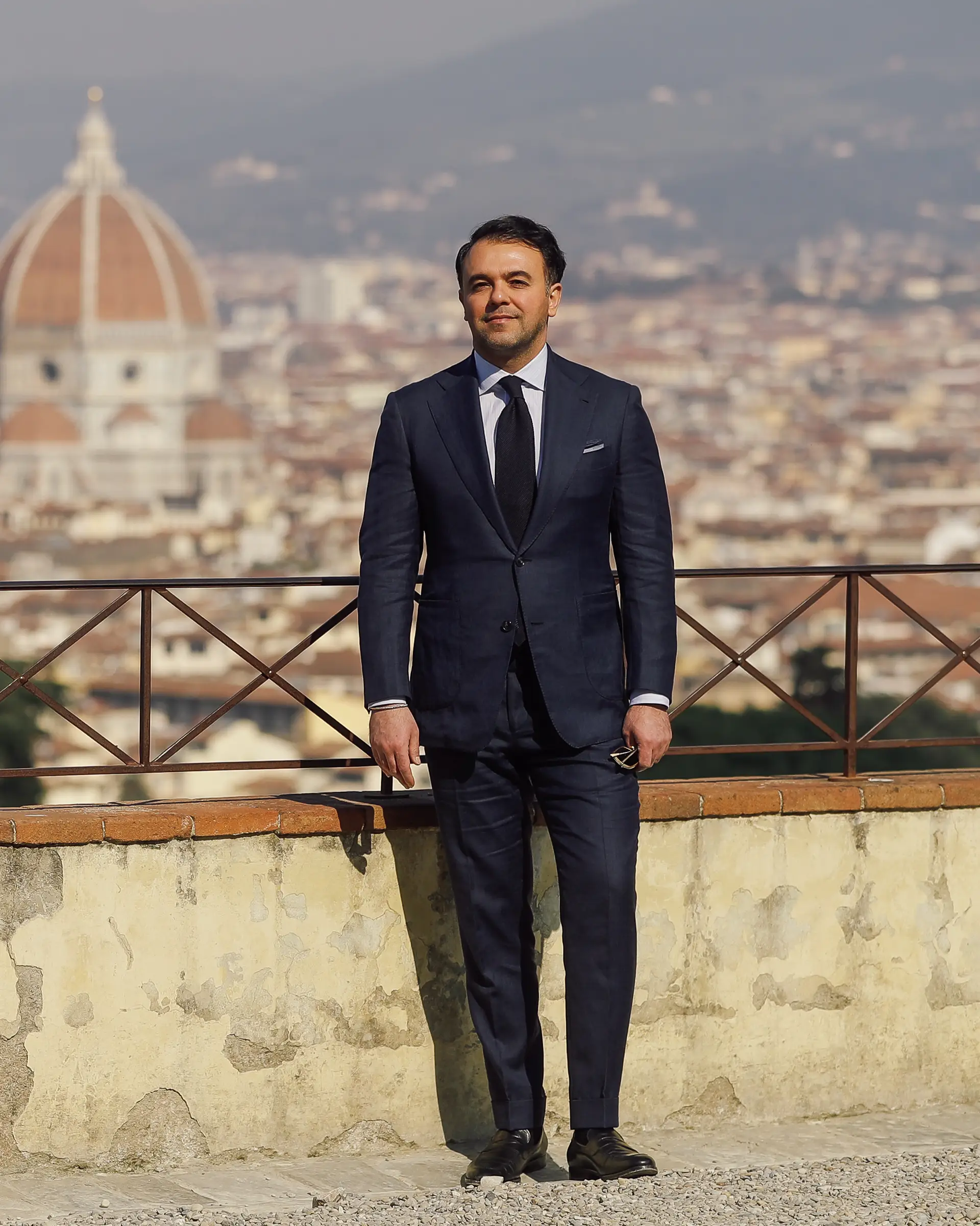 blauw maatpak van Ettemadis