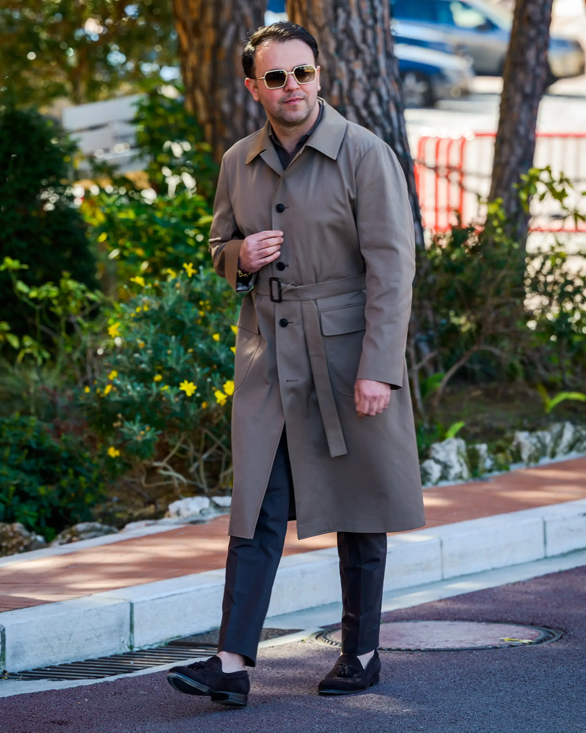 Trenchcoat van Ettemadis in Monaco
