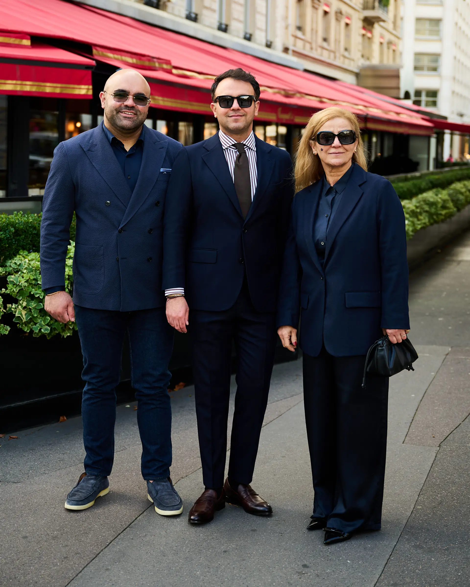 Familie Ettemadis in Parijs