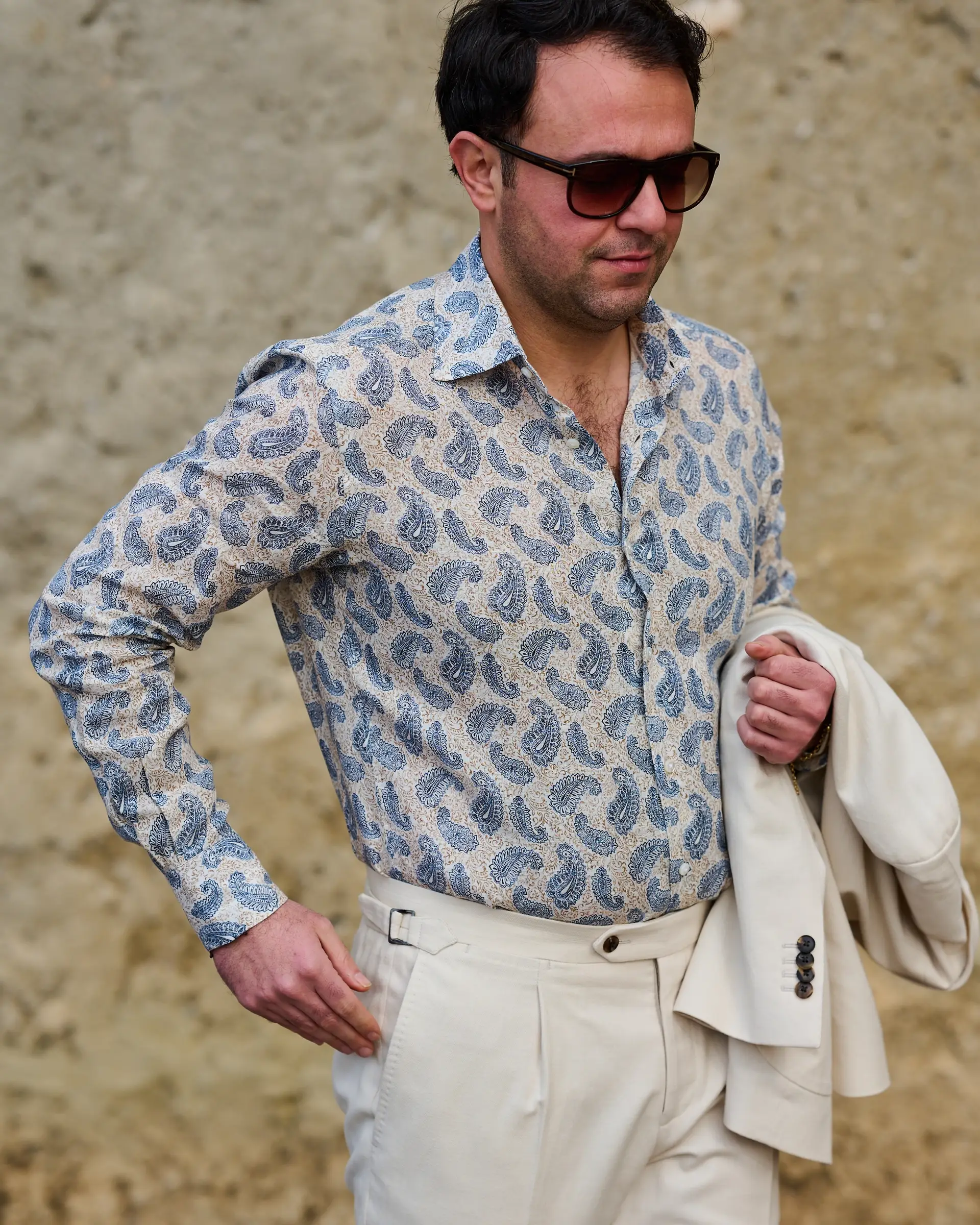 Paesley overhemd op maat | Ettemadis uit Den Haag