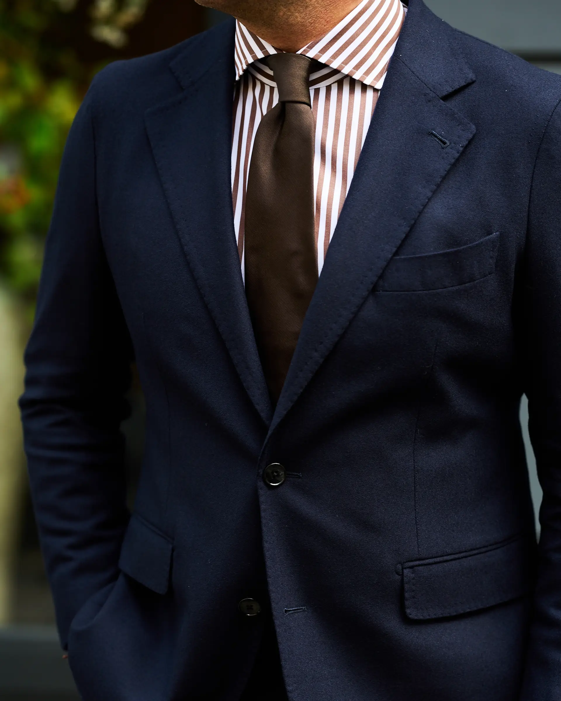 Blauw maatpak van Ettemadis Fall Winter 2024