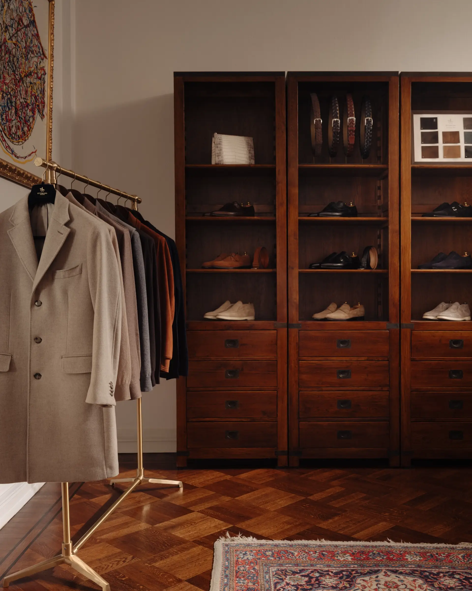 Interieur Ettemadis schilderij van Den Haag