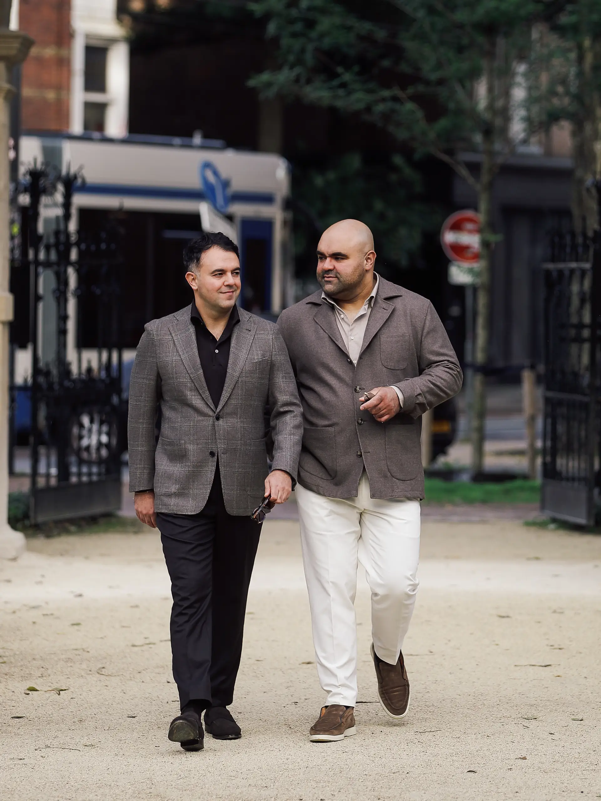 Amir en Arjan casual chic