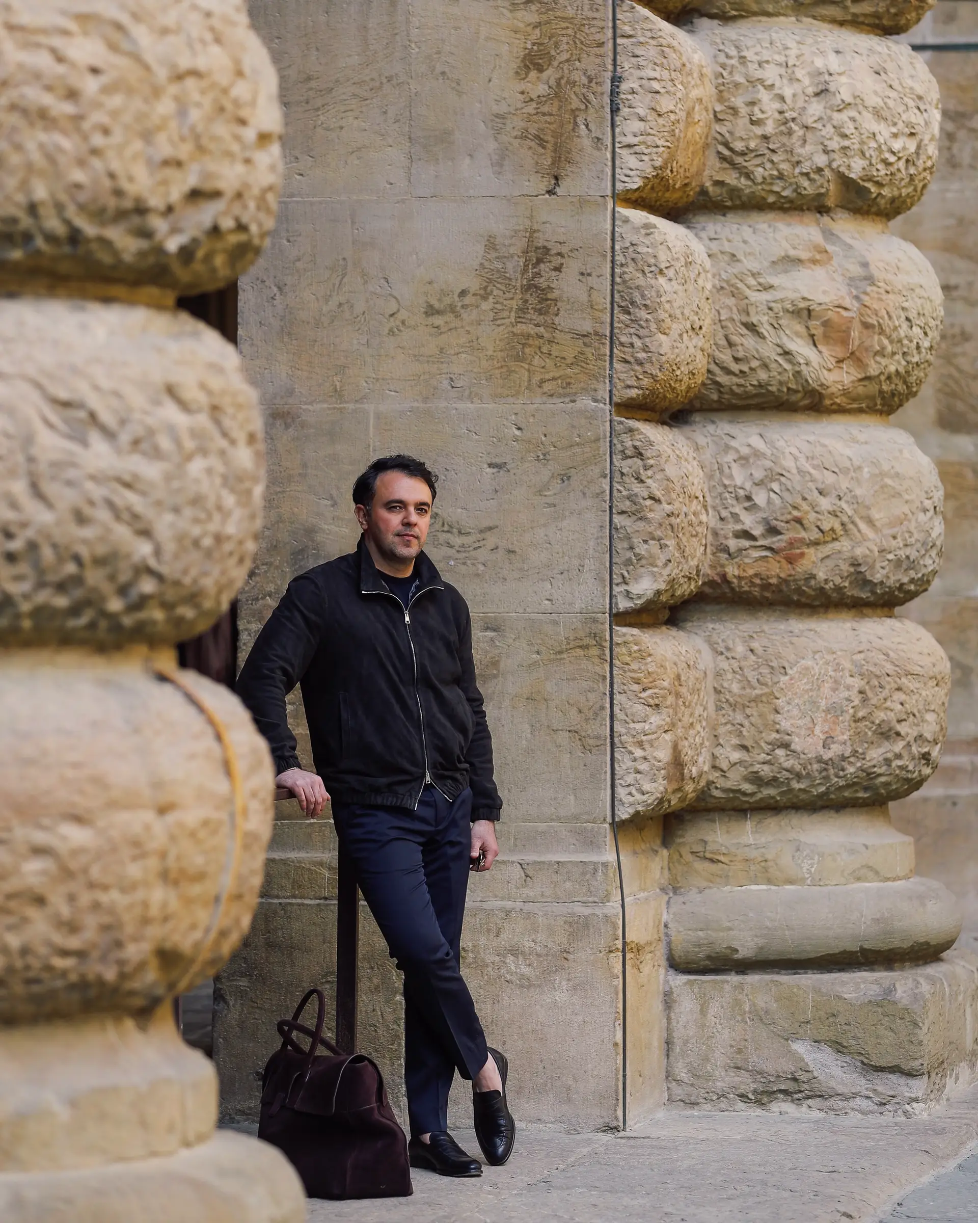 luxe bodywarmer op maat van Ettemadis