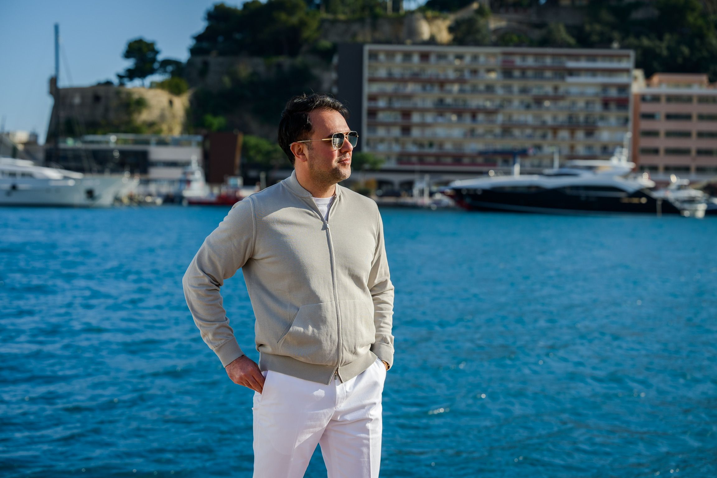 Beige vest knitwear van Ettemadis