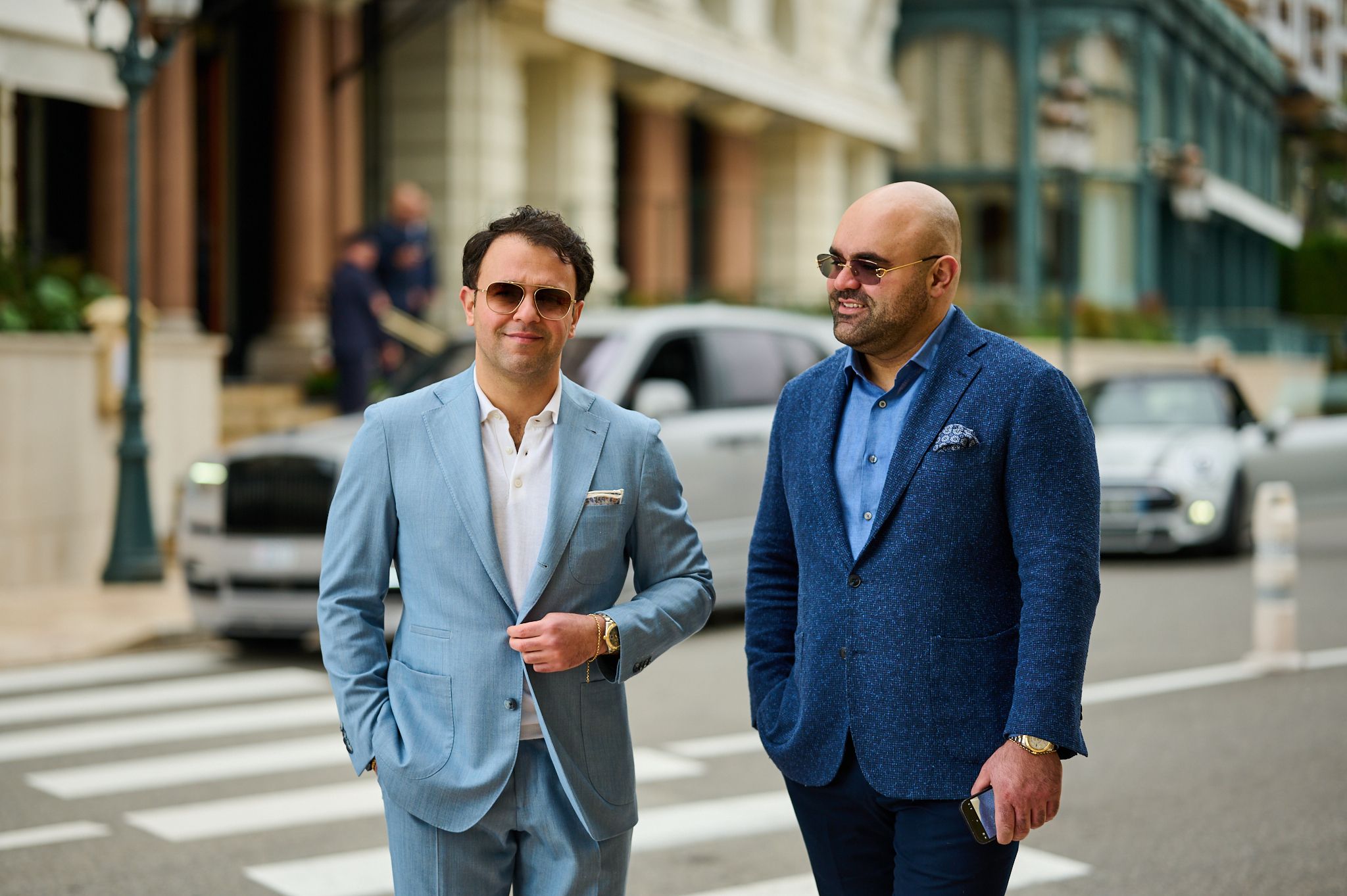 Arjan Etemadi en Amir Etemadi in Monaco