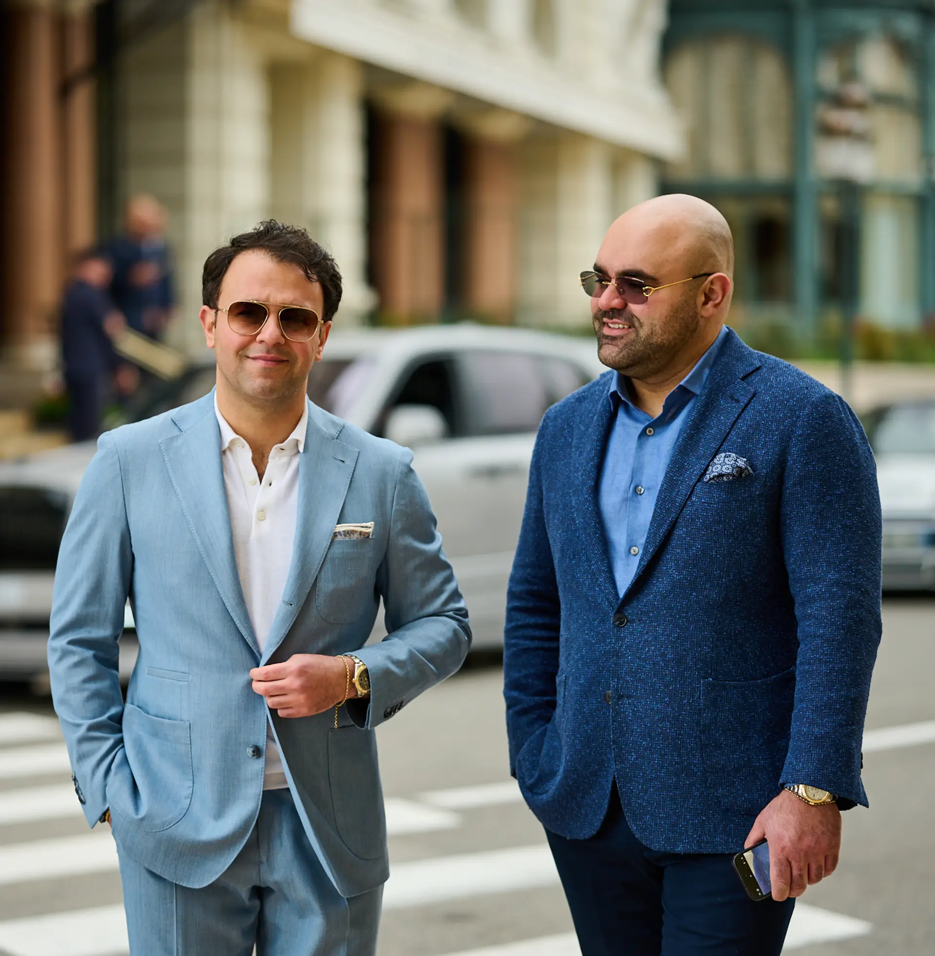 Arjan Etemadi en Amir Etemadi in Monaco