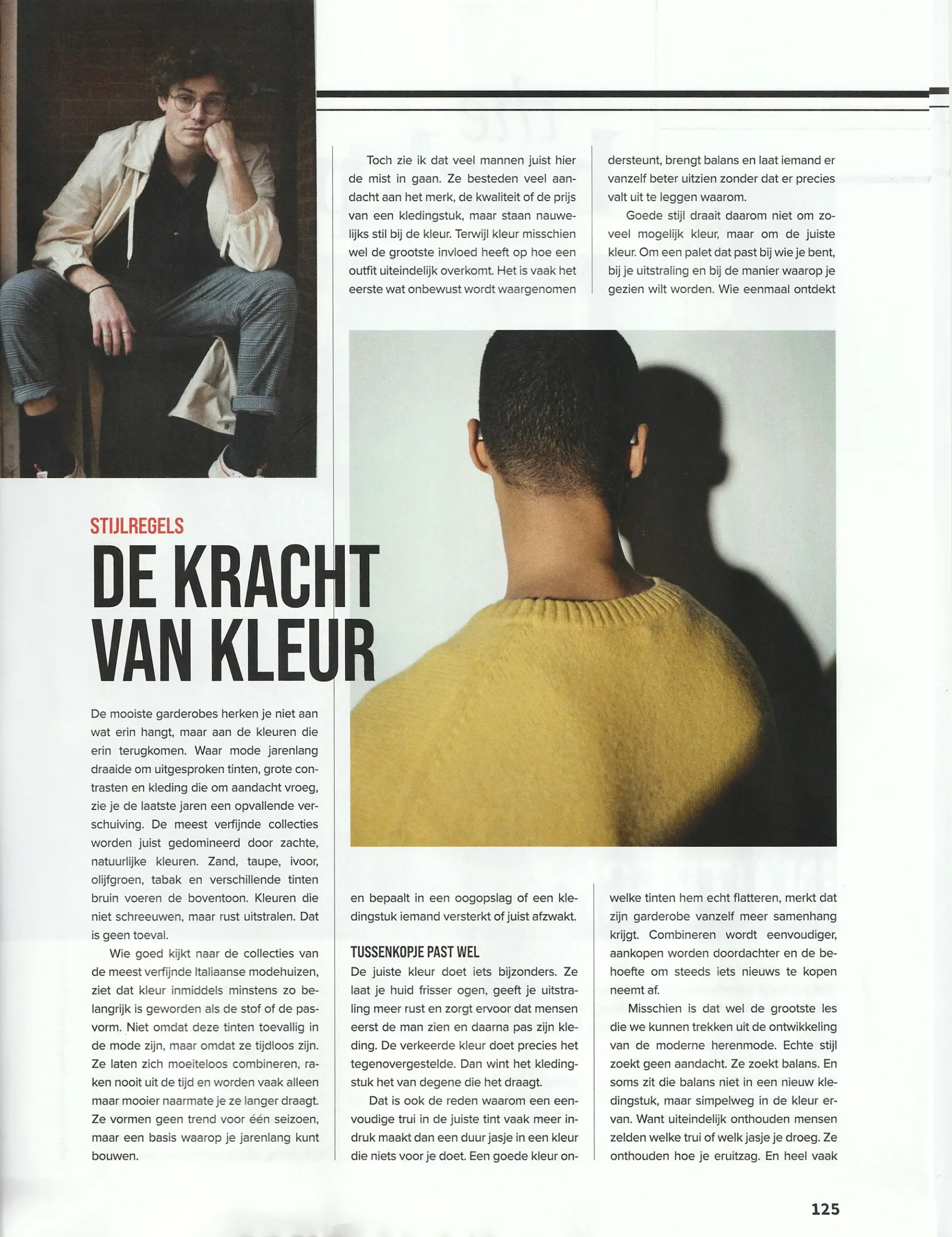 JK Stijlregels over kleur