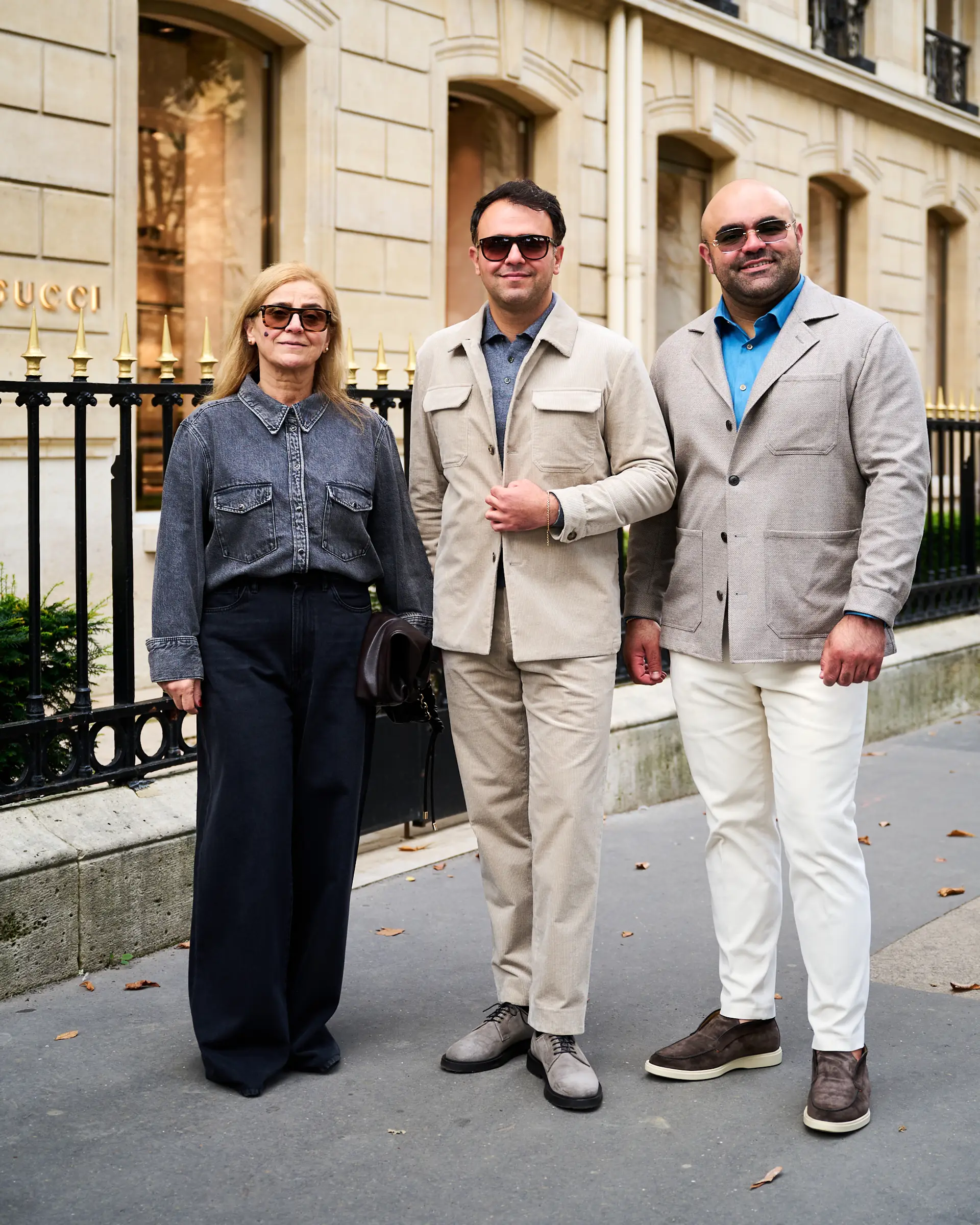 Familie Ettemadis in Parijs herfst winter 2024