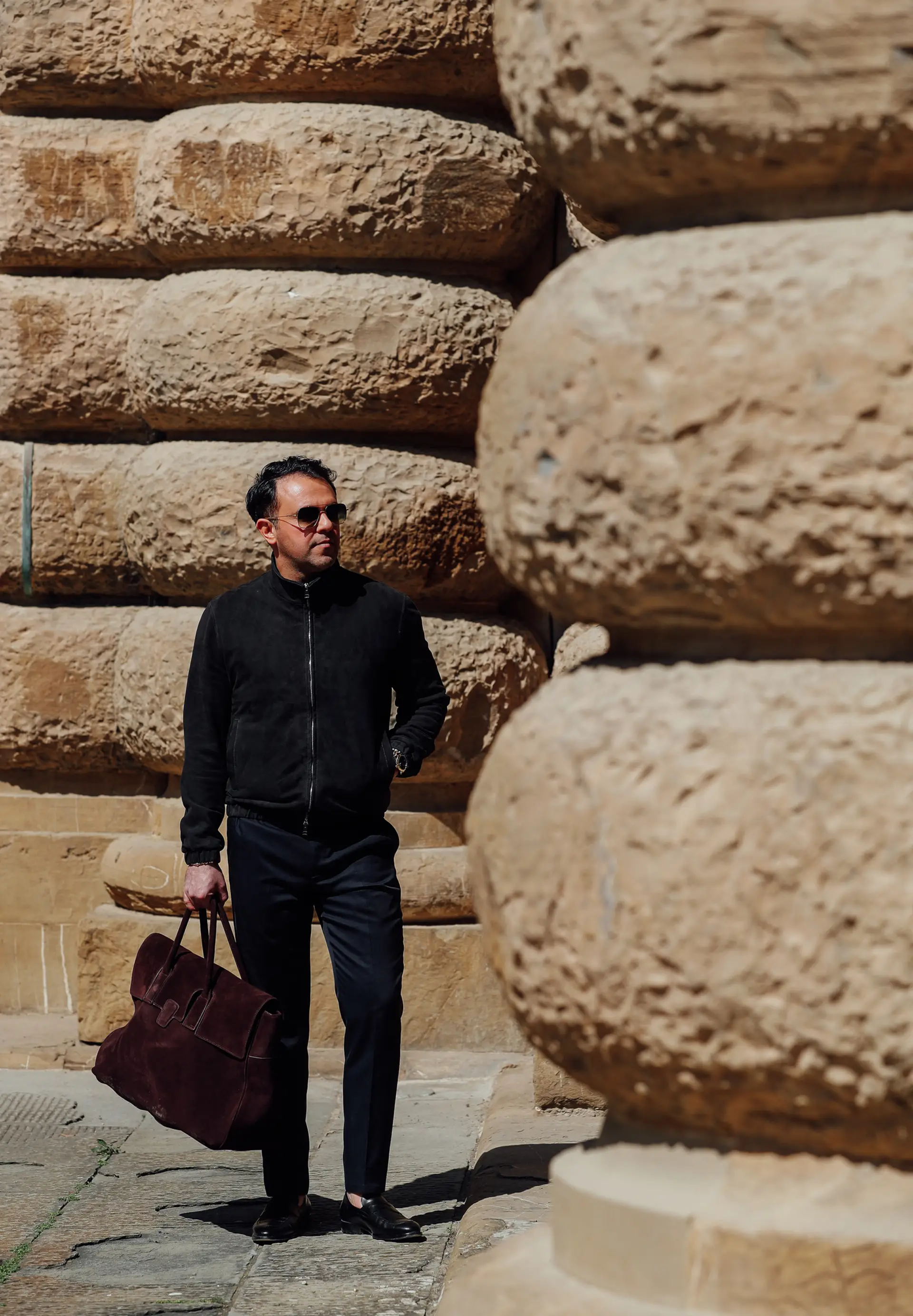luxe bomber op maat van Ettemadis
