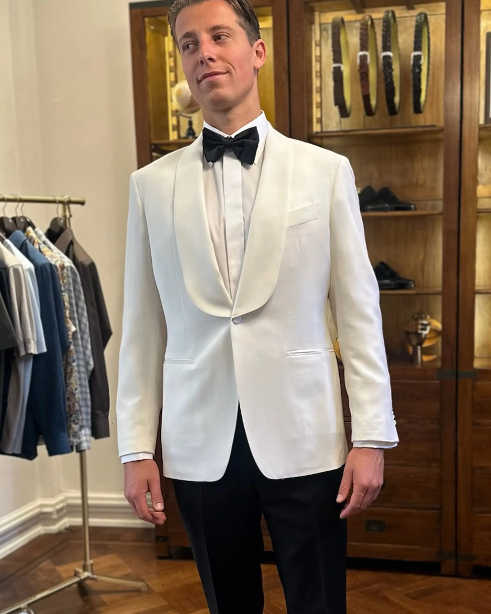 Wit smoking op maat van Ettemadis