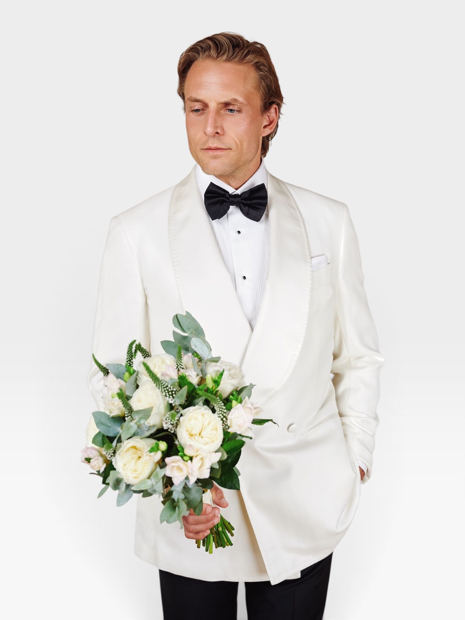 Witte shawl lapels