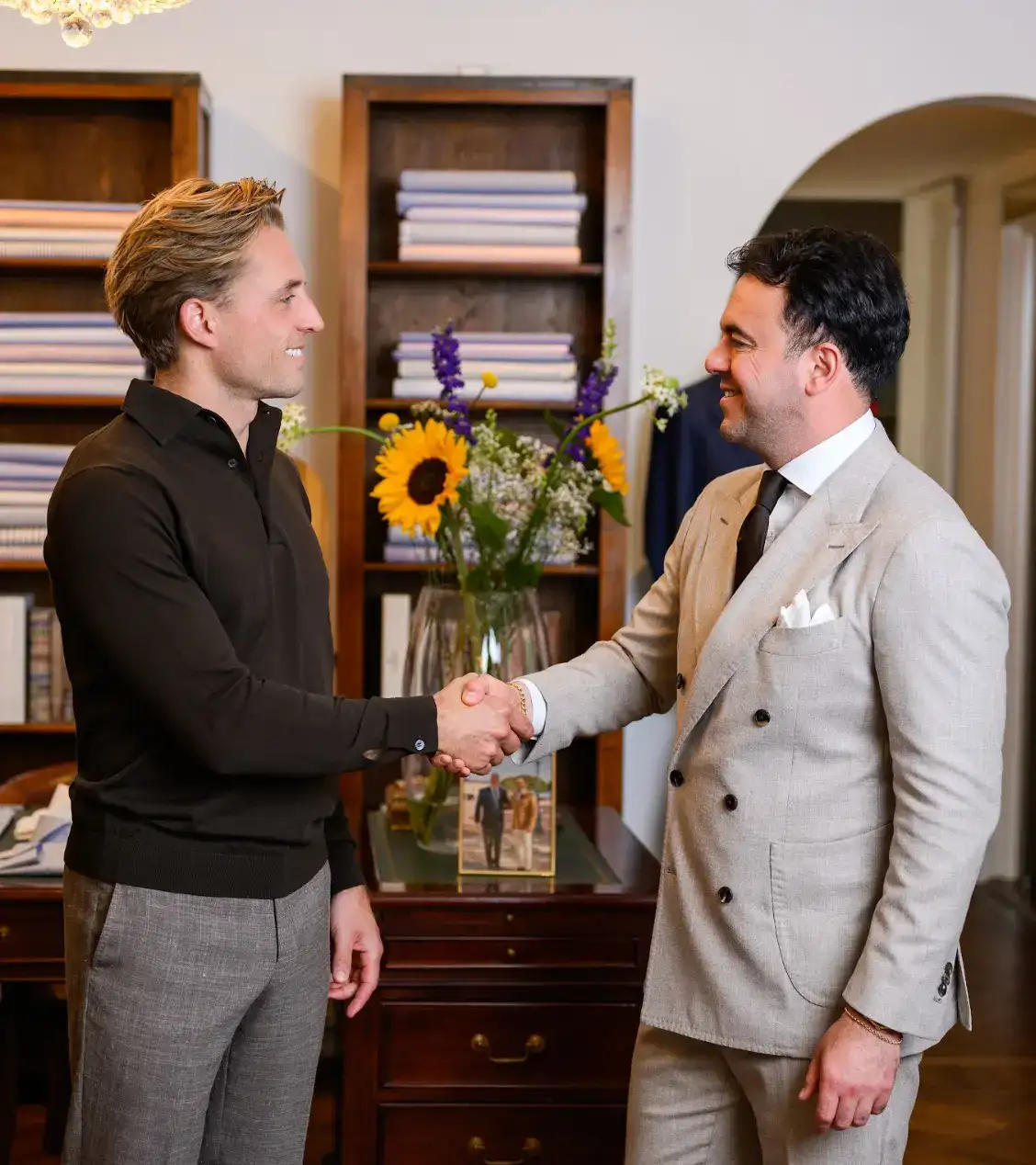 Kennismaking klant met Amir | Ettemadis