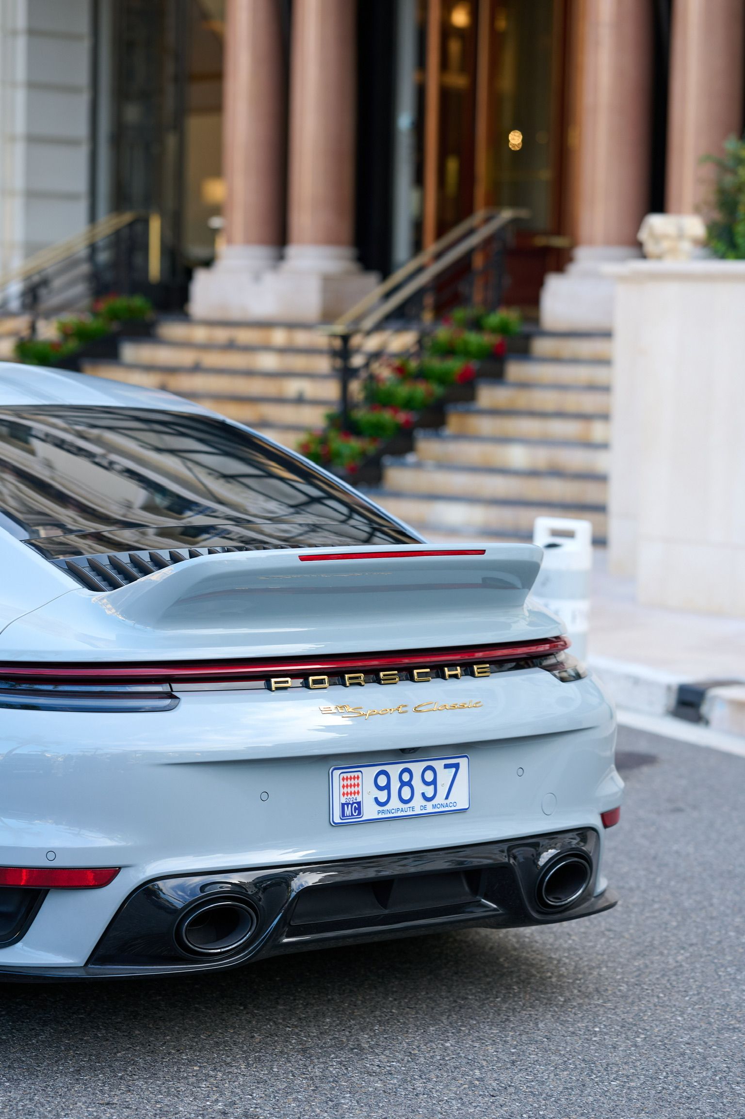 Porsche 911 sport classic in Monaco