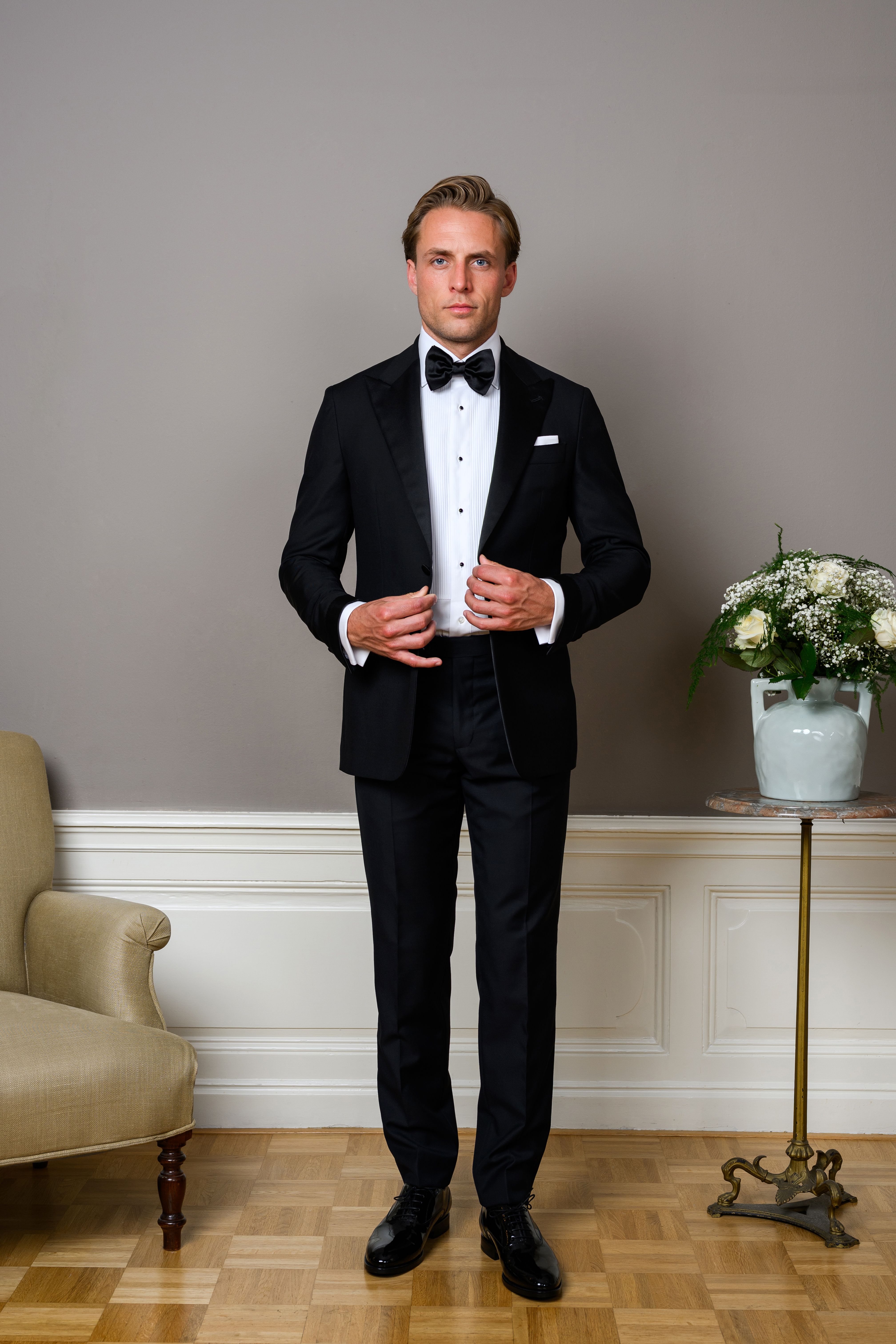 Black tie smoking op maat | Ettemadis