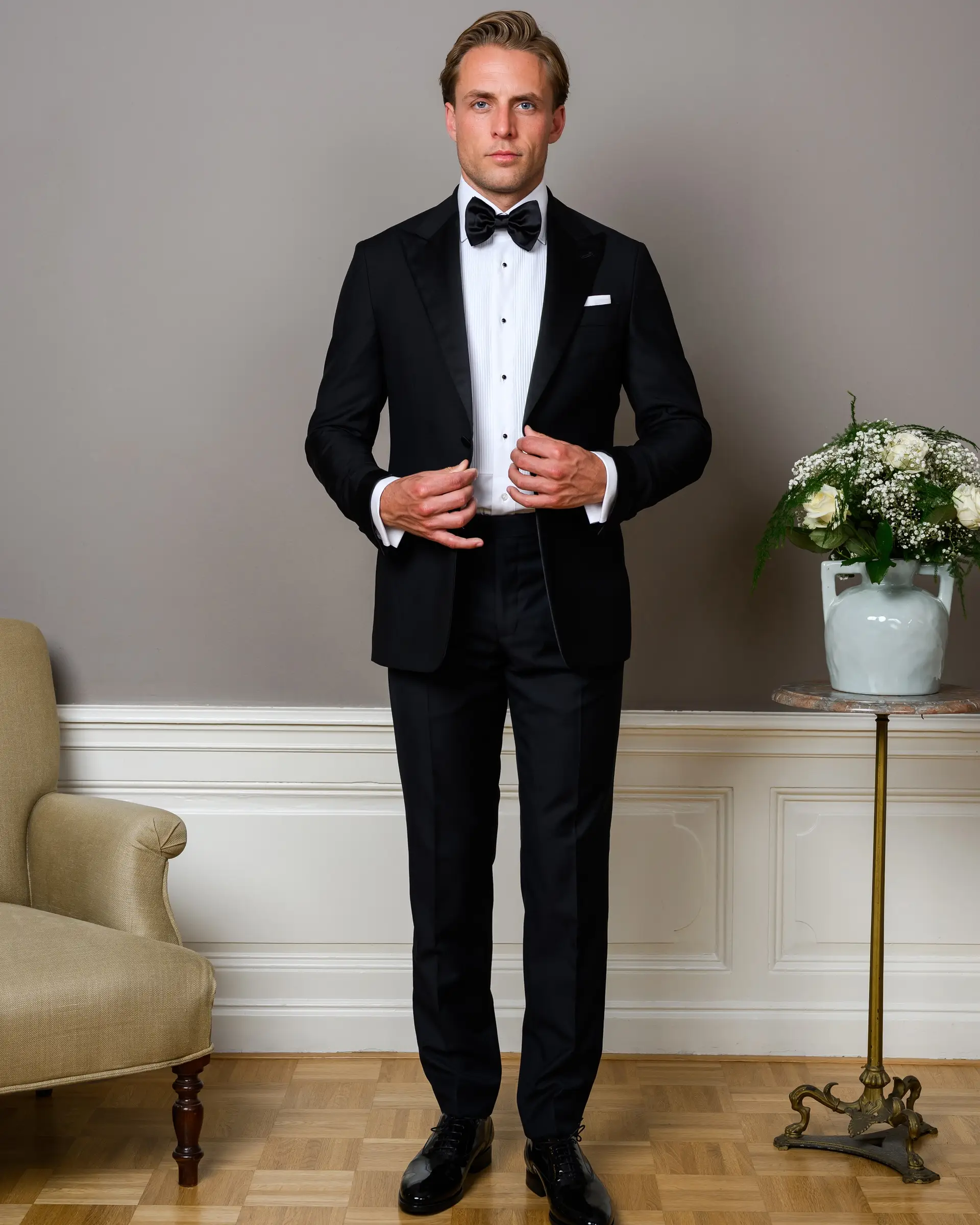 Black tie smoking op maat | Ettemadis