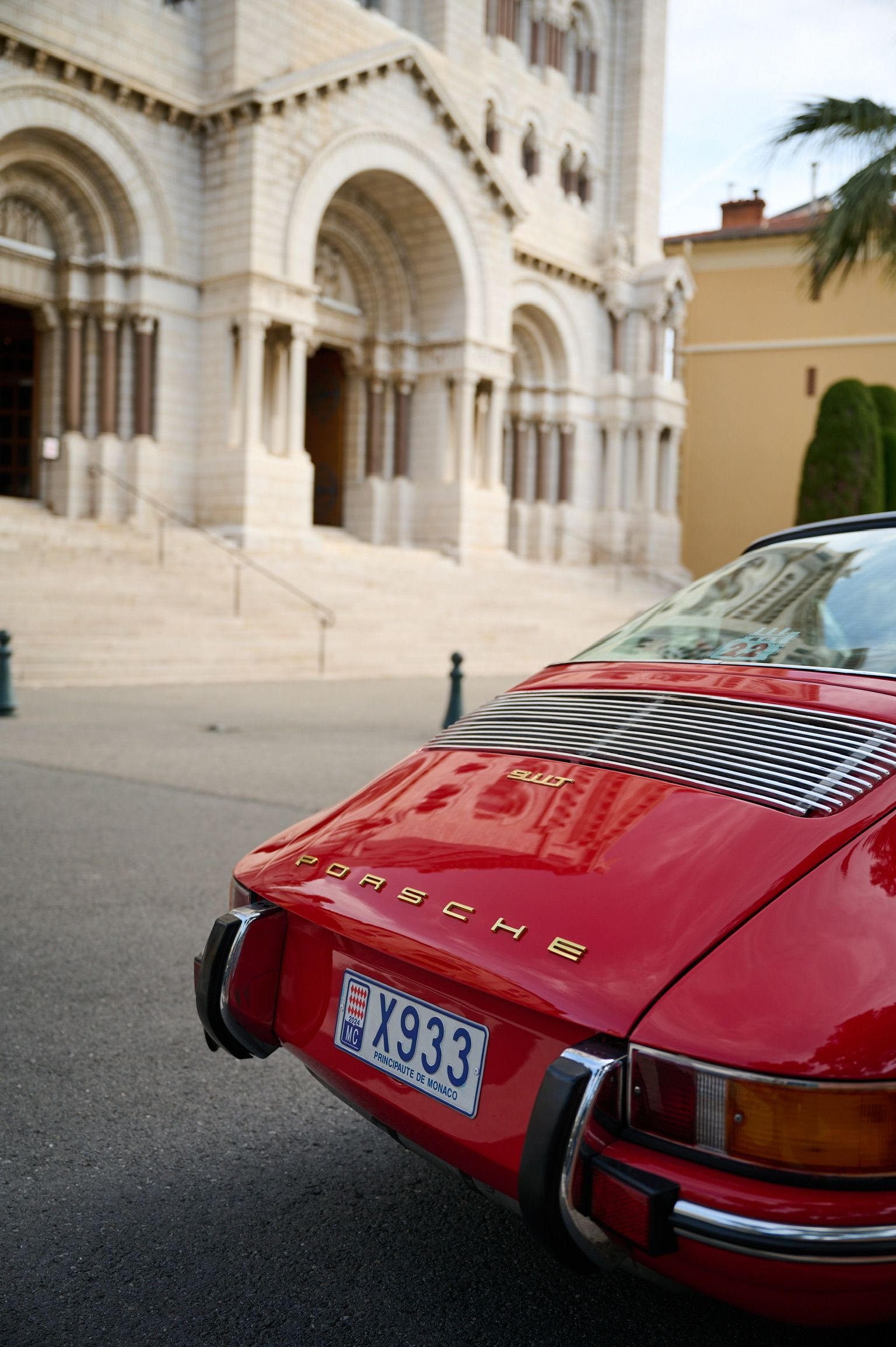 Klassieke Porsche in Monaco