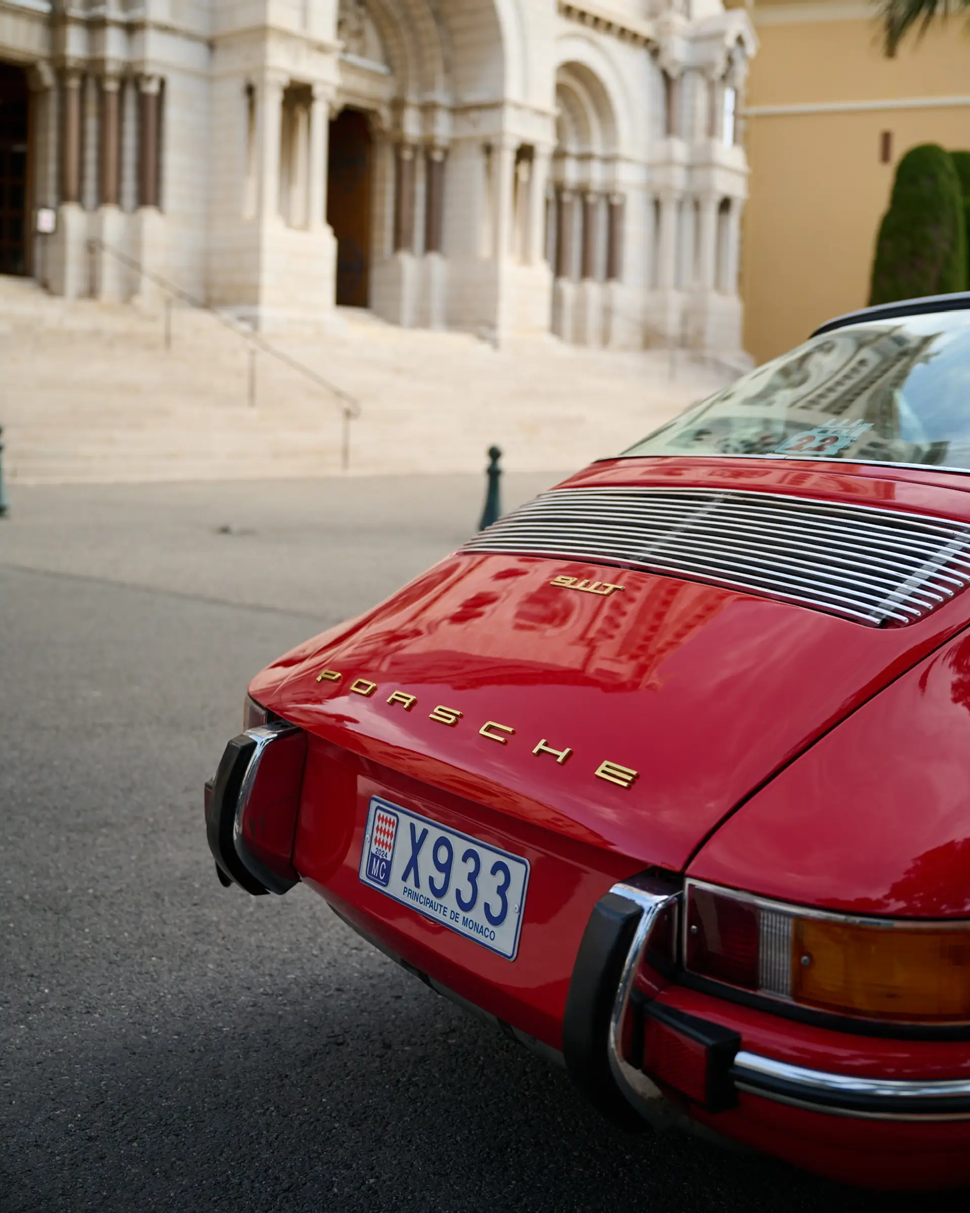 Klassieke Porsche in Monaco