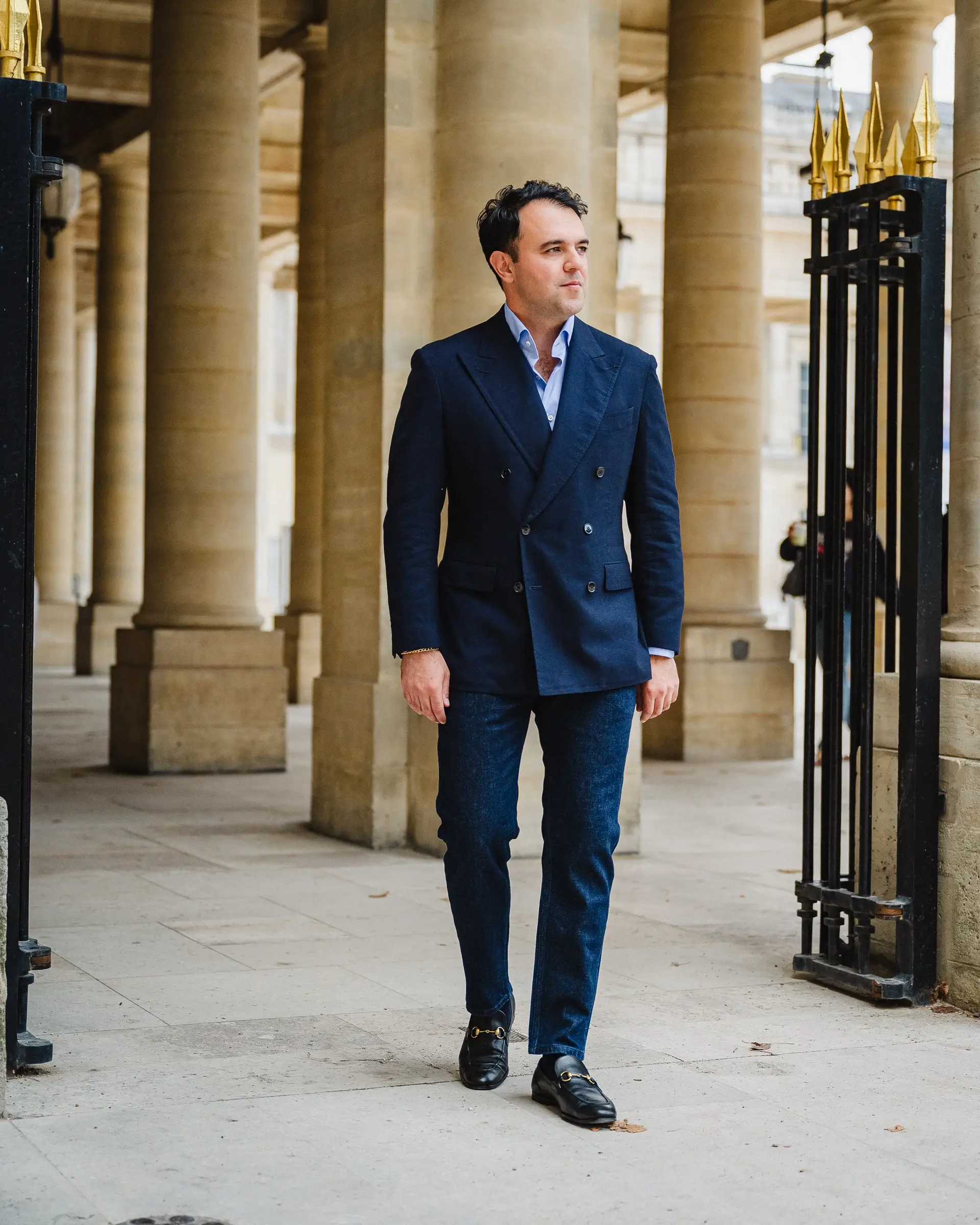 Casual Blauw colbert op maat