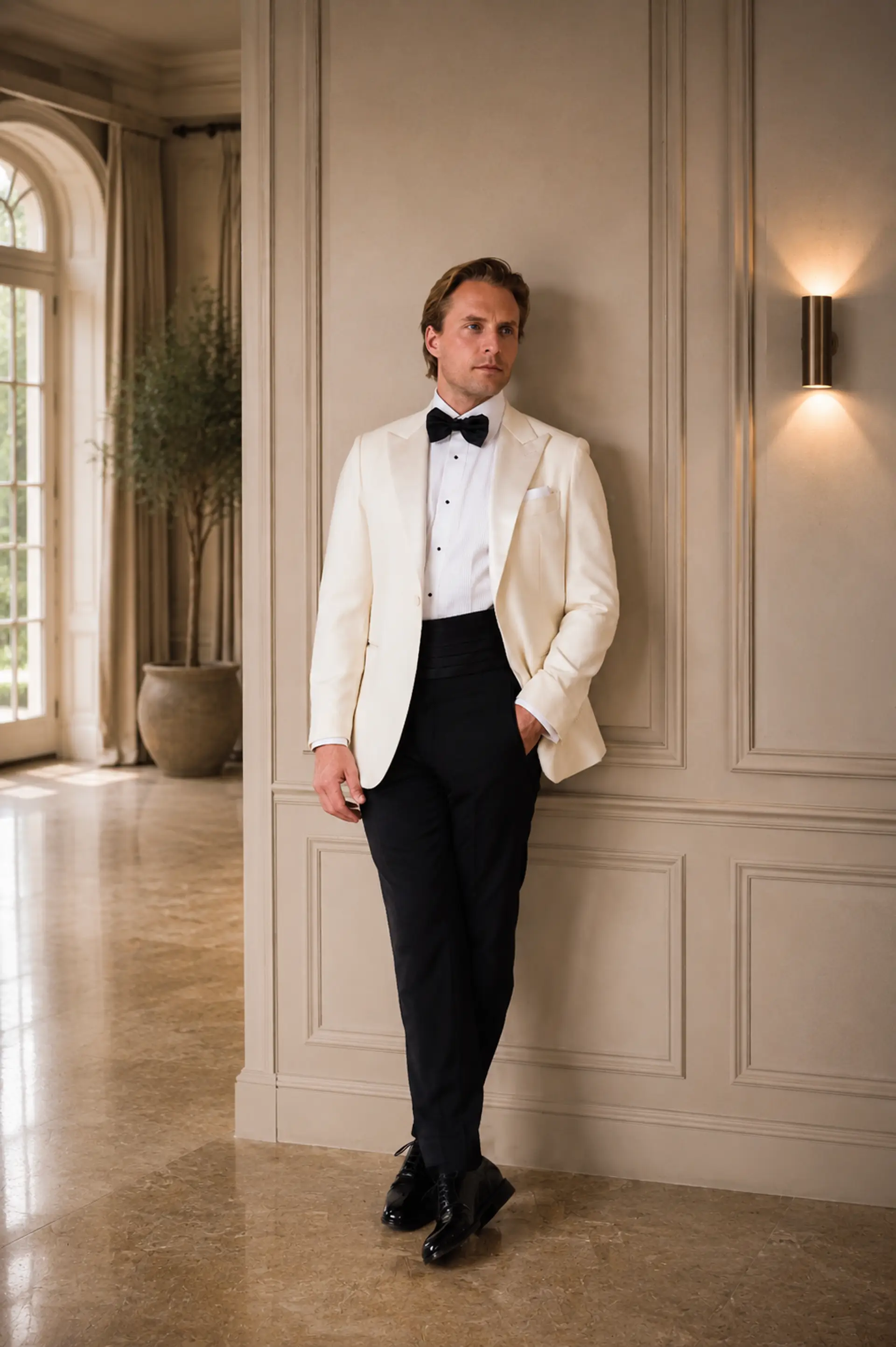 White tie van Ettemadis