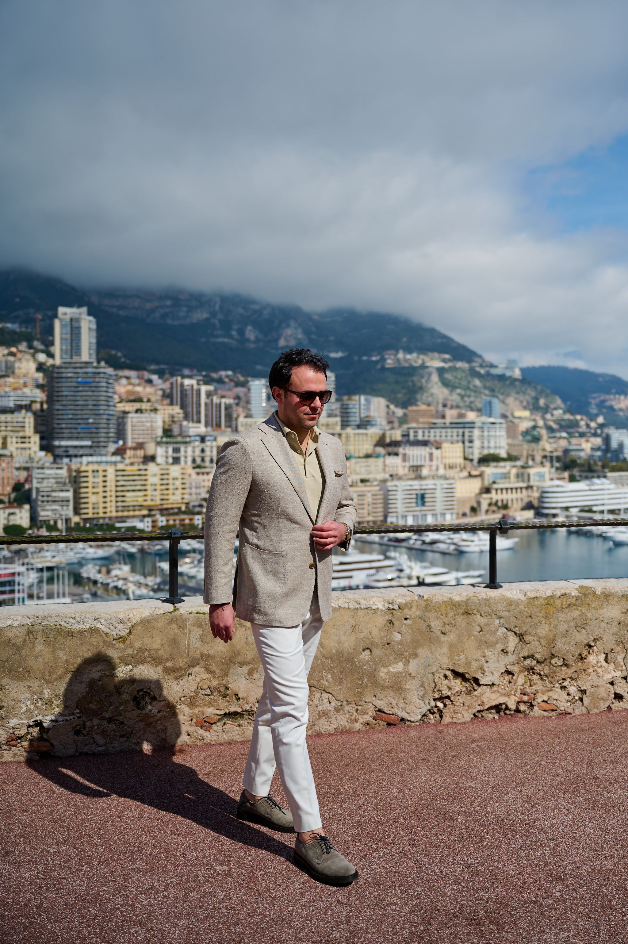 Amir Etemadi in Monaco met Ettemadis