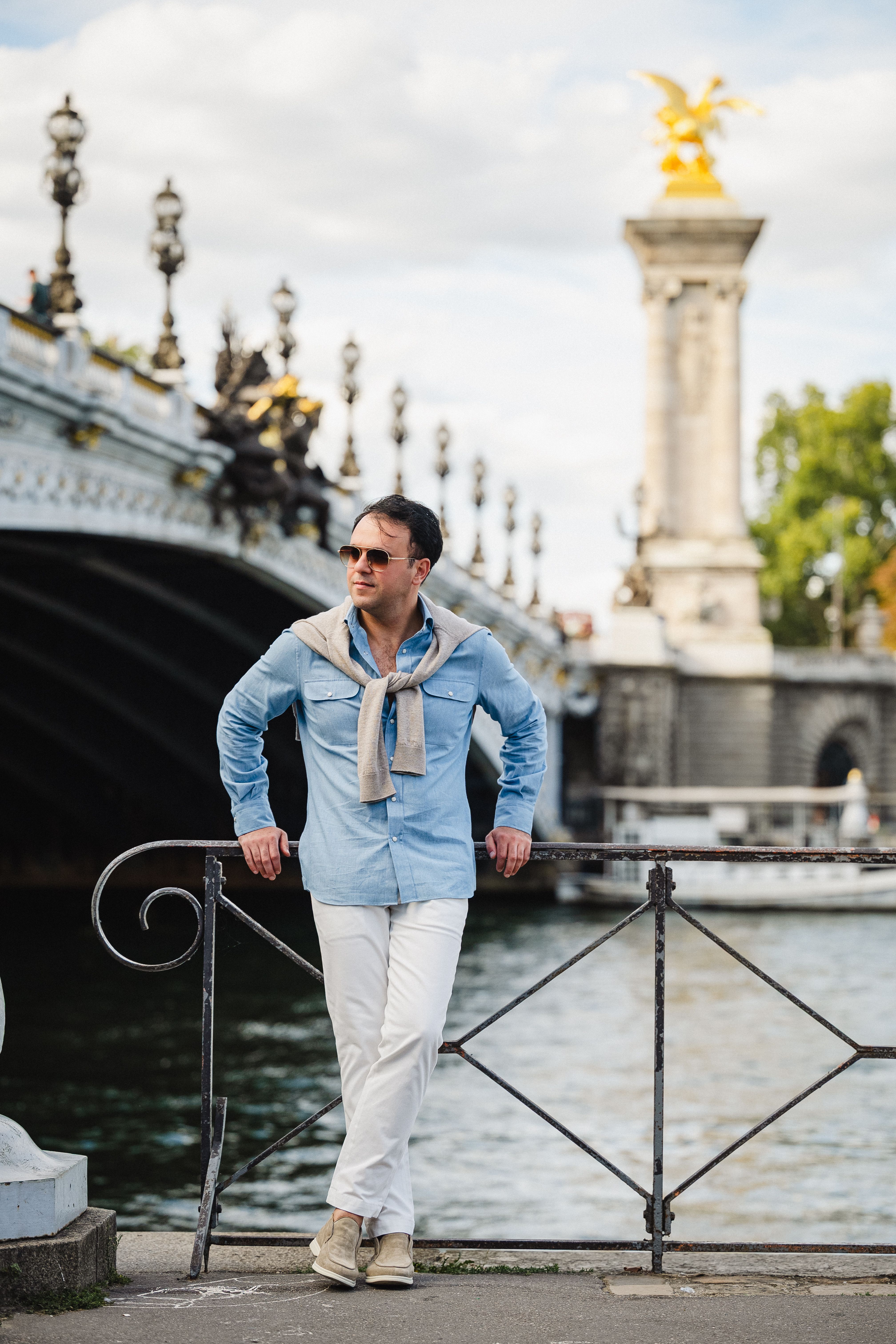 Amir Etemadi in Parijs