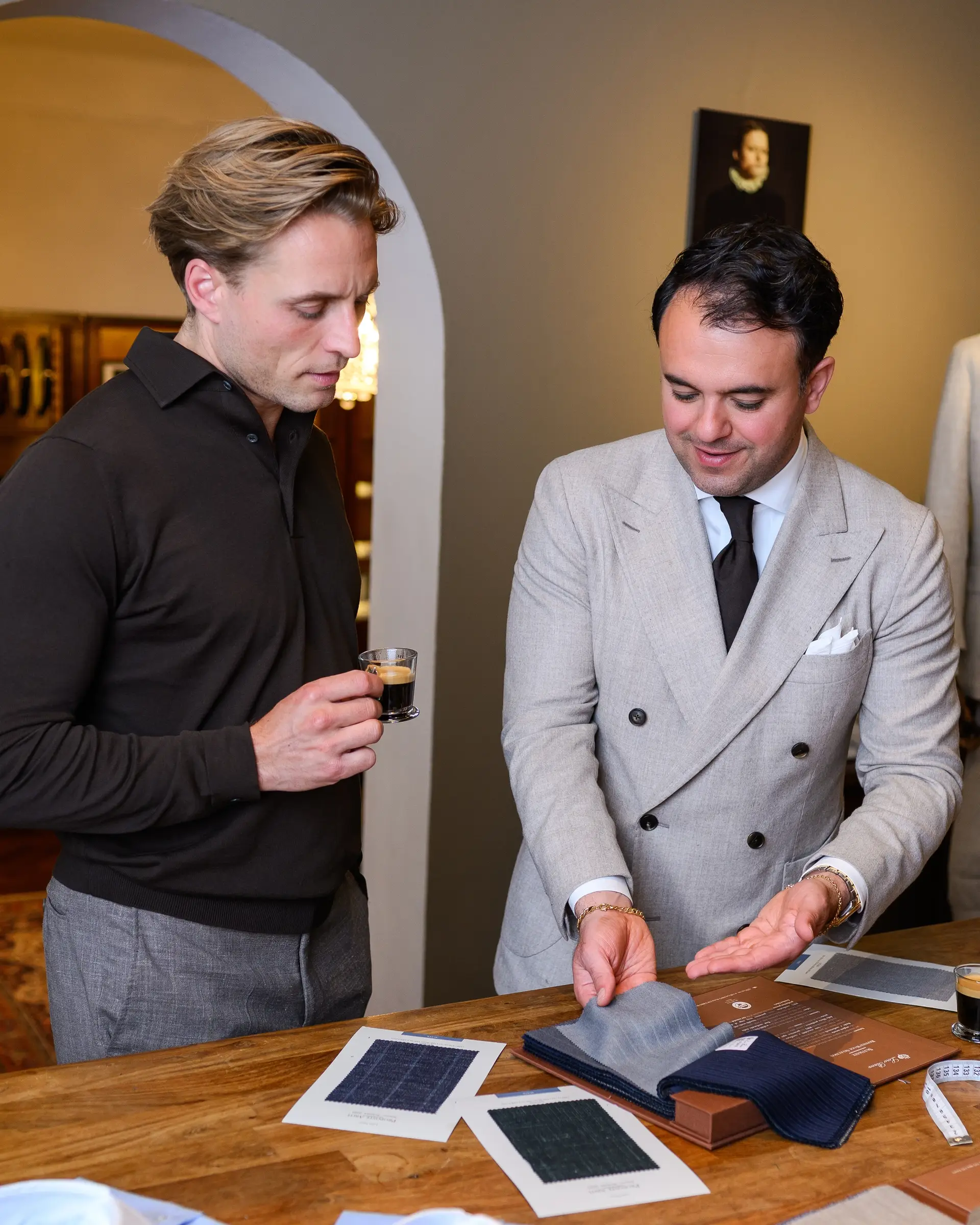 Mogelijkheden bespreking voor kleding op maat bij Ettemadis